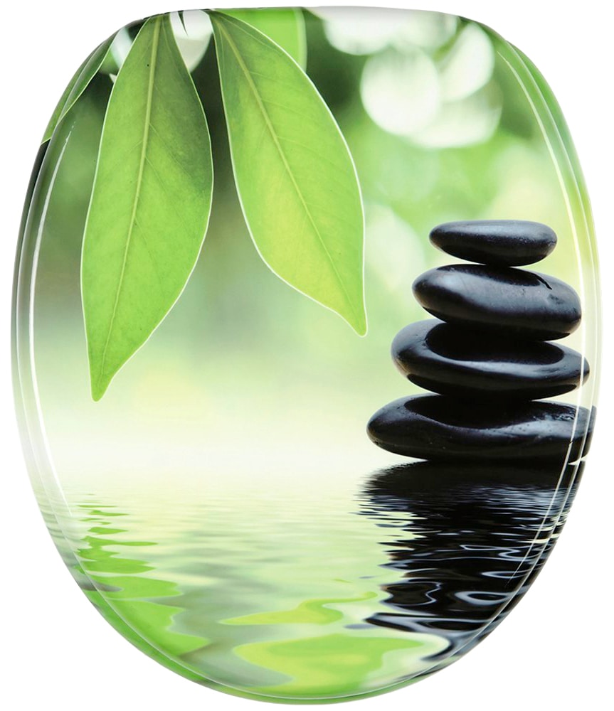 Sanilo Badaccessoire-Set »Harmony« bestehend aus WC-Sitz, Badteppich, Stöpsel, Seifenspender, WC-Bürste