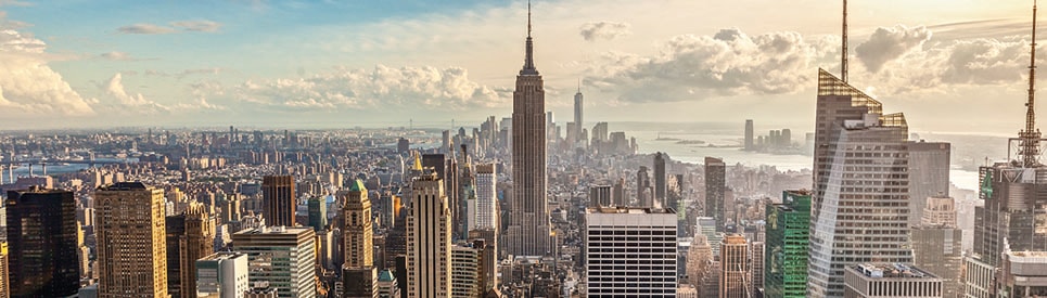 Papermoon Fototapete »New York Panorama«, matt günstig online kaufen