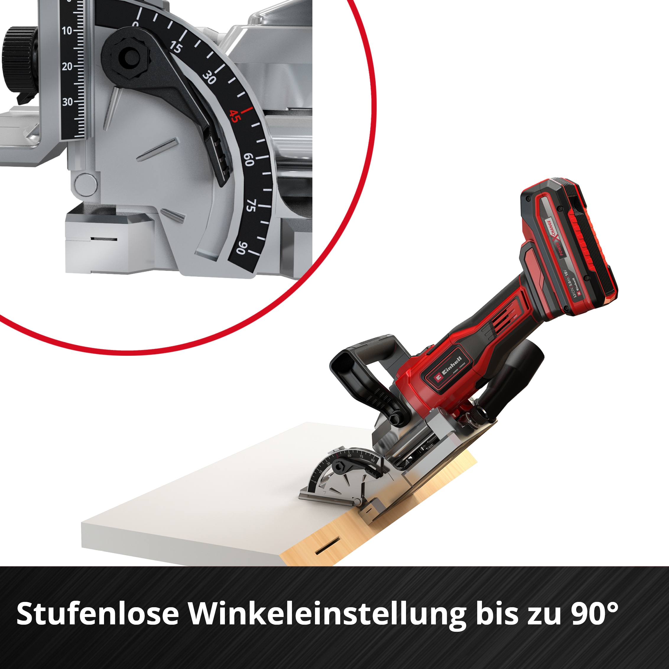 Einhell Flachdübelfräse »TE-BJ 18 Li - Solo«, Power X-Change, ohne Akku und Ladegerät