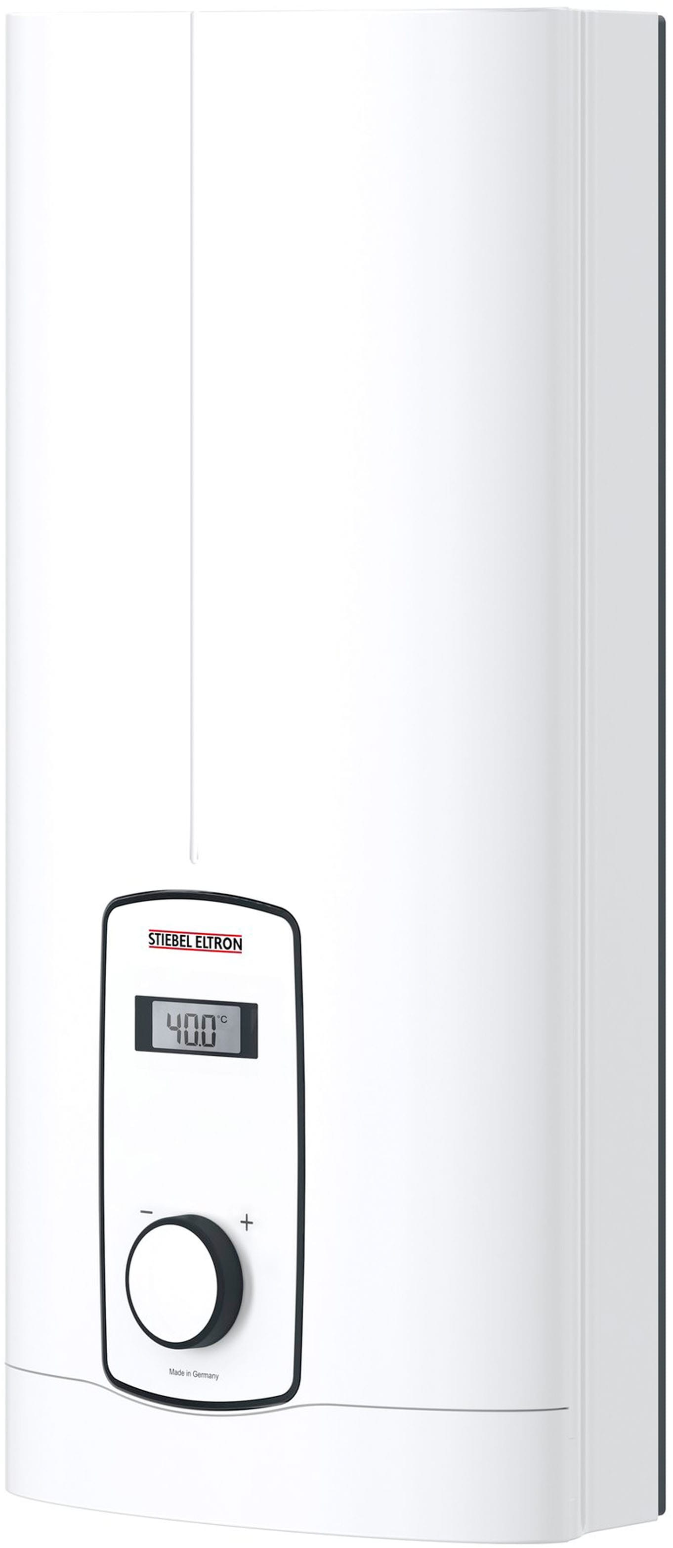 STIEBEL ELTRON Komfort-Durchlauferhitzer »DHB-E 18 kW LCD 25«, 3i Technologie für konstante Warmwassertemperatur,LC-Display