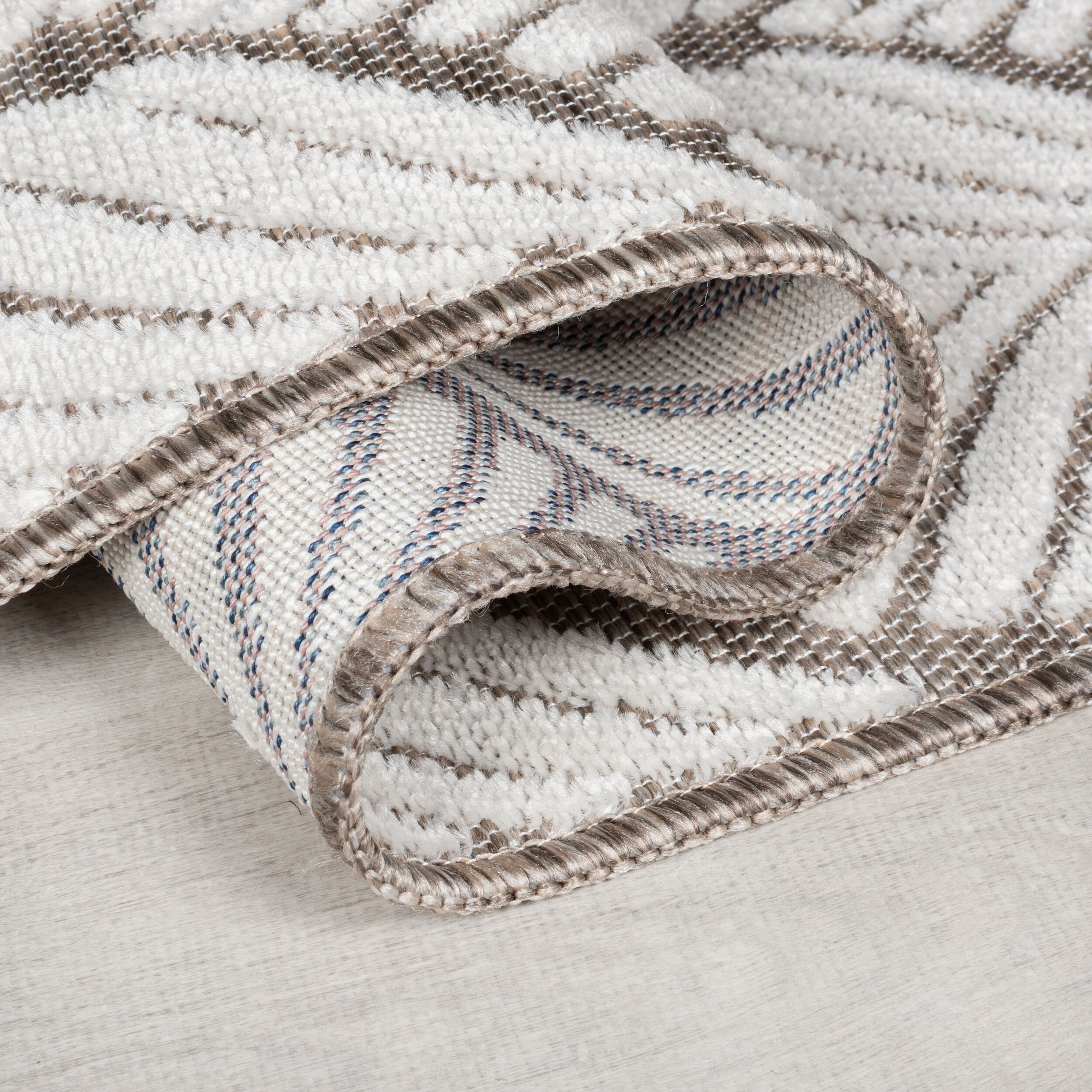FLAIR RUGS Teppich »Elm Leaf«, rechteckig, 4 mm Höhe, Elm Leaf Indoor Outdoor-Teppich