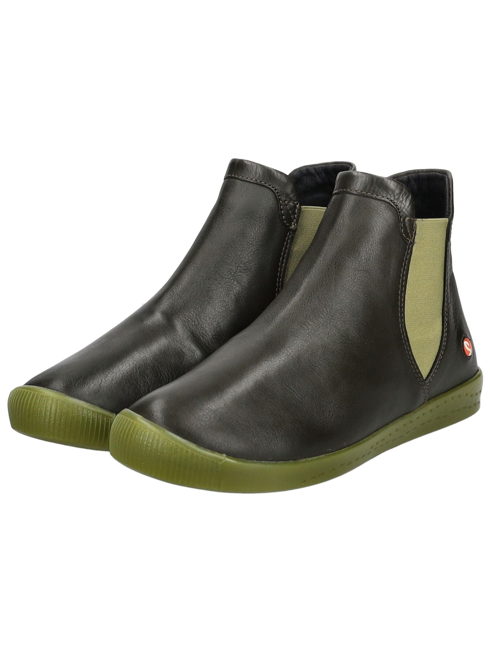 softinos Stiefelette »softinos Stiefelette Leder/Textil«