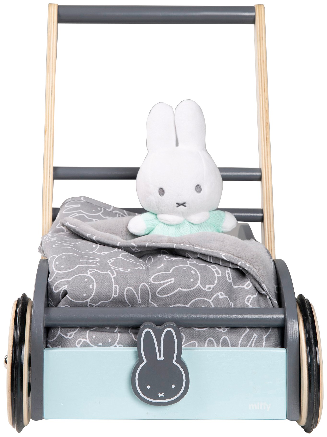 roba® Lauflernwagen »Holzspielzeug, miffy®«, mit individuell einstellbarer  Bremswirkung im Online-Shop bestellen | Lauflernwagen