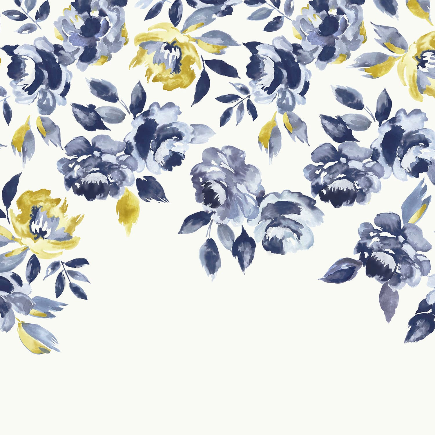 Joules Fototapete »Ocean Bloom Crème Mural 300x280cm« floral glatt floral