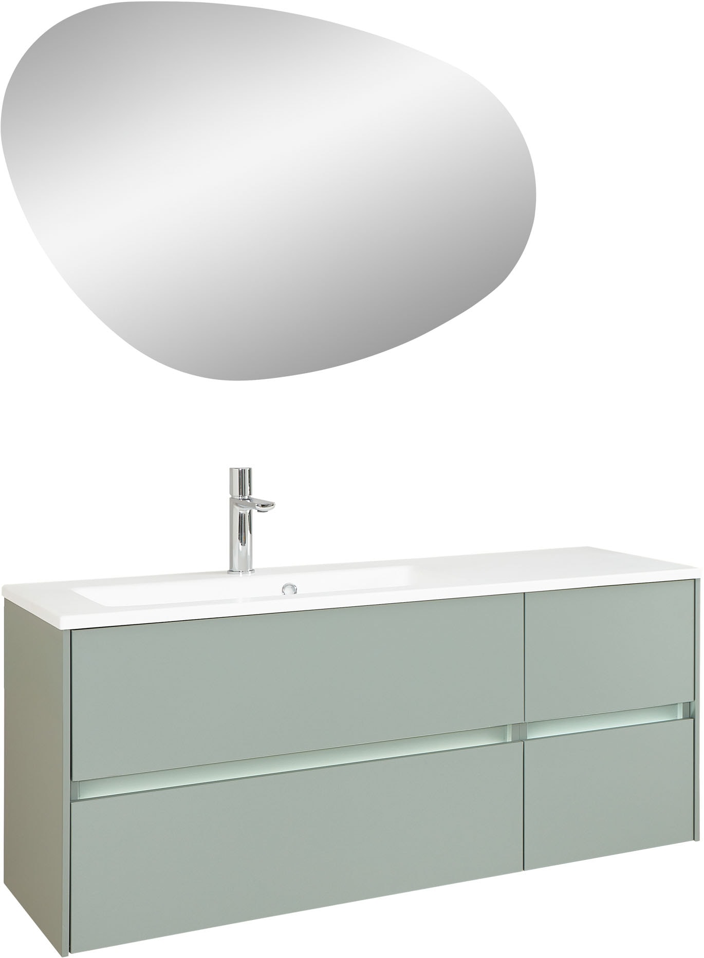 Saphir Badmöbel-Set »Badmöbel-Set Serie 6010 Waschtisch mit Unterschrank un günstig online kaufen