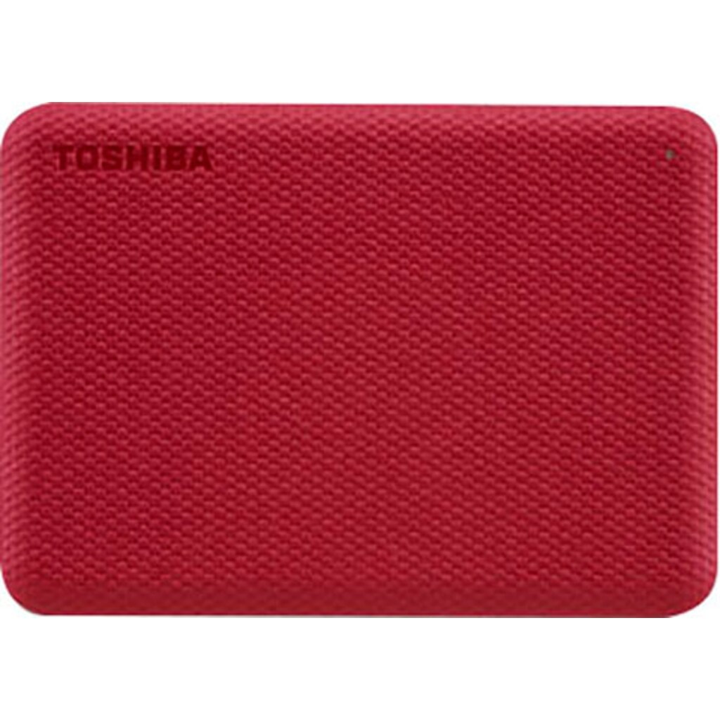 Toshiba externe HDD-Festplatte »Canvio Advance 4TB Red 2020«, 2,5 Zoll, Anschluss USB 3.2