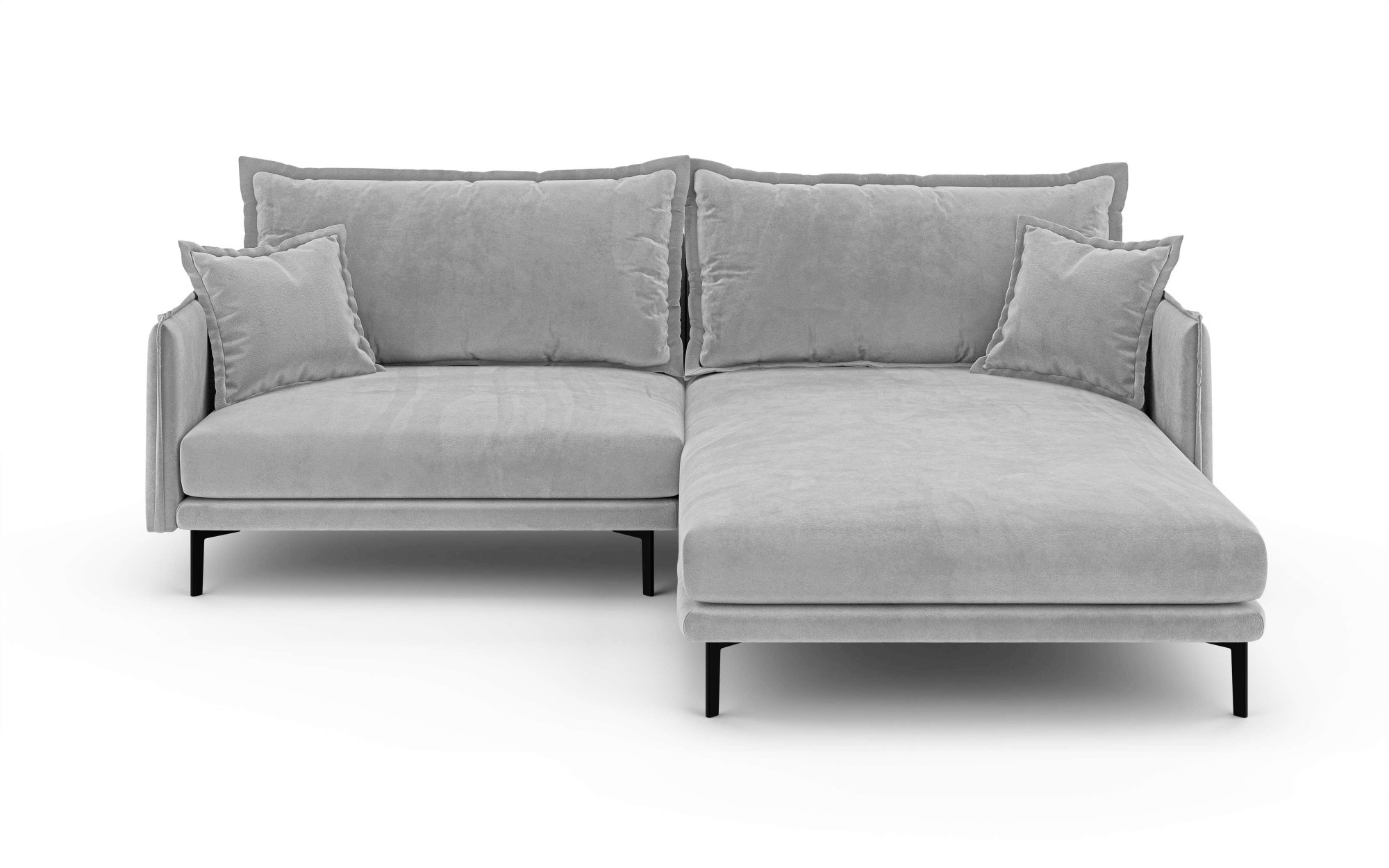 Home affaire Ecksofa »ALEXANDRIA mit Recamiere rechts oder links bestellbar günstig online kaufen