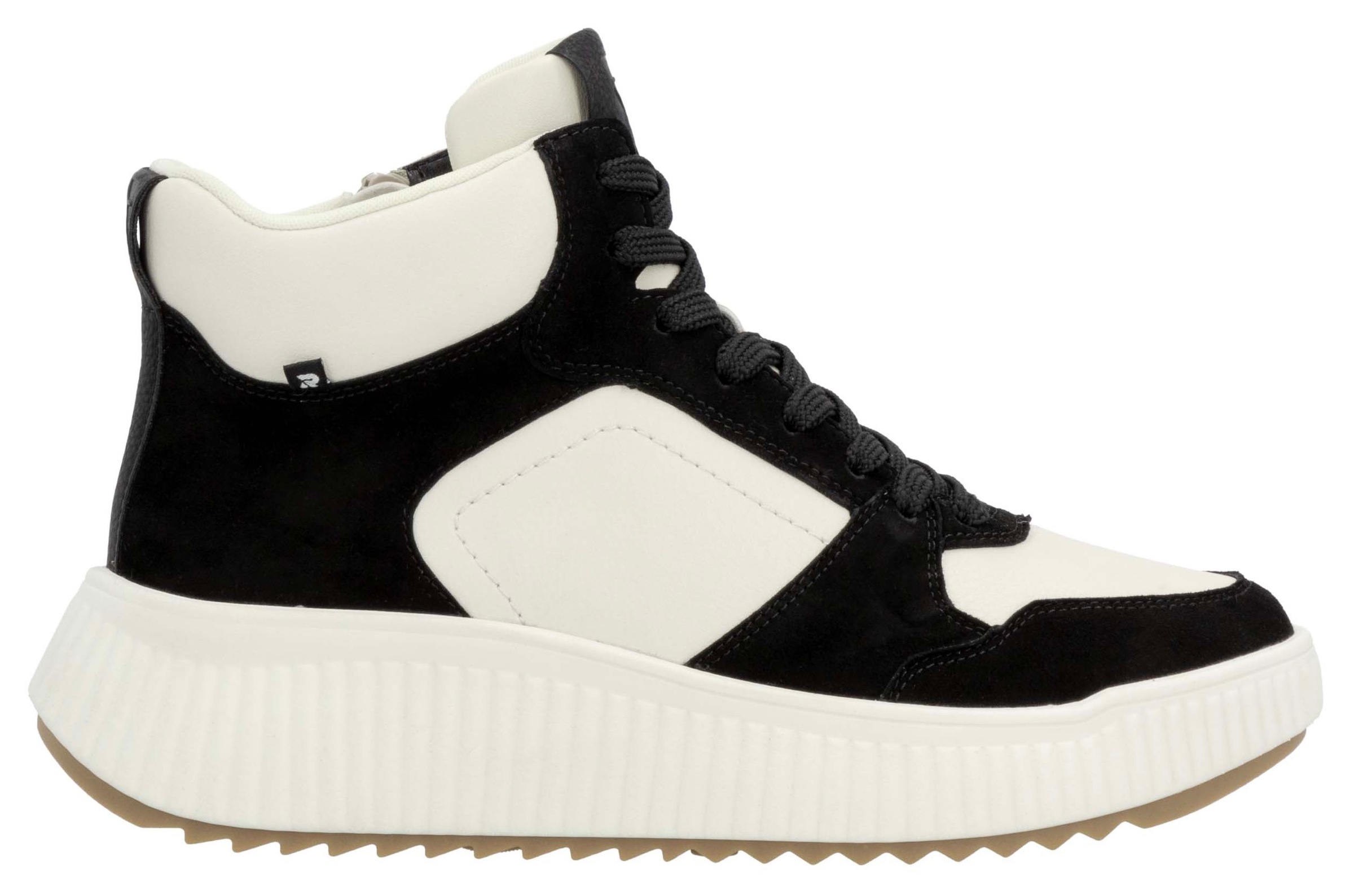 Rieker EVOLUTION Sneaker, Freizeitschuh, High Top Sneaker, Schnürboots, Schaftrandpolsterung