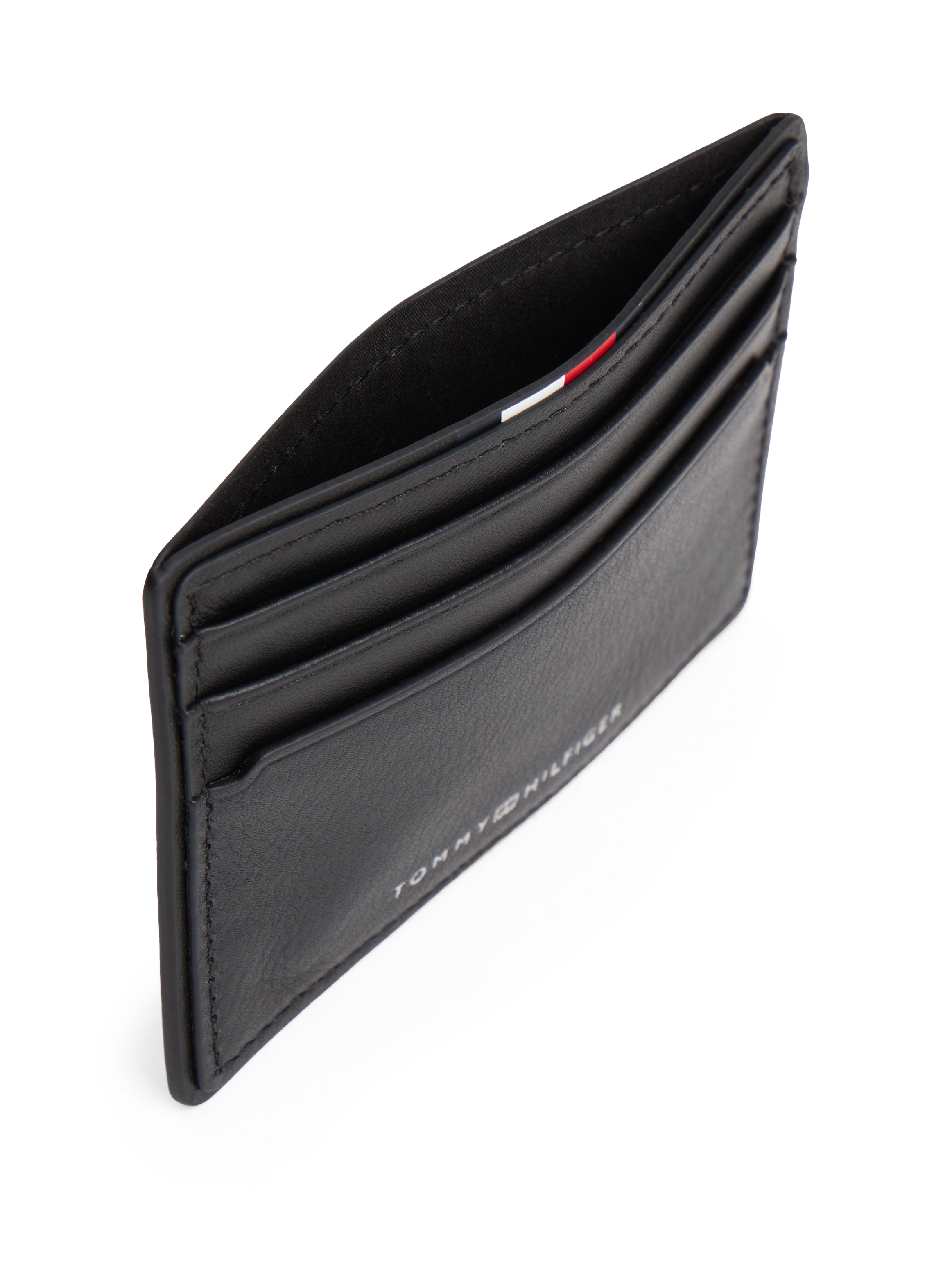 Tommy Hilfiger Kartenetui »TH CORP CC HOLDER«, Herren Mini-Geldbeutel, Portemonnaie mit Logoschriftzug und Flagge