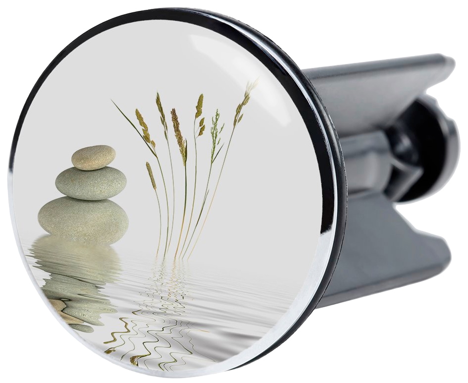 Sanilo Badaccessoire-Set »Balance«, (Komplett-Set, 3 tlg.), bestehend aus WC-Sitz, Badteppich und Waschbeckenstöpsel