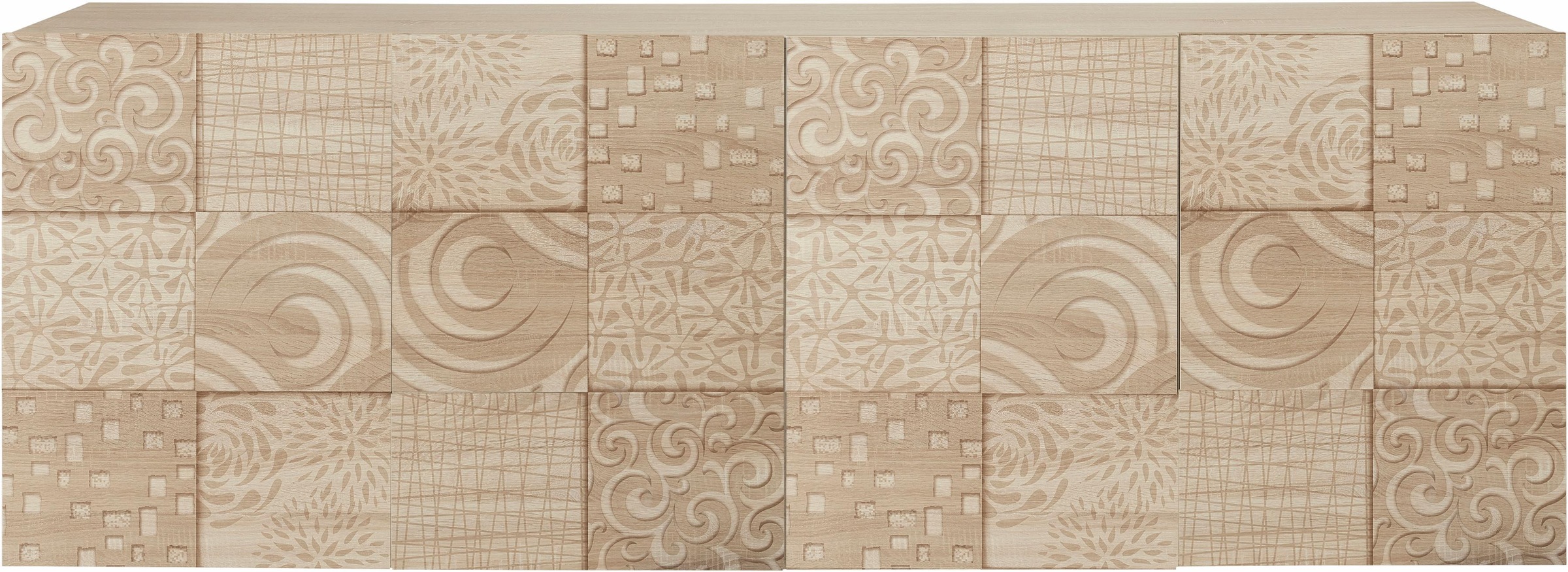 LC Sideboard »Miro«, Breite 241 cm mit dekorativem Siebdruck online  bestellen