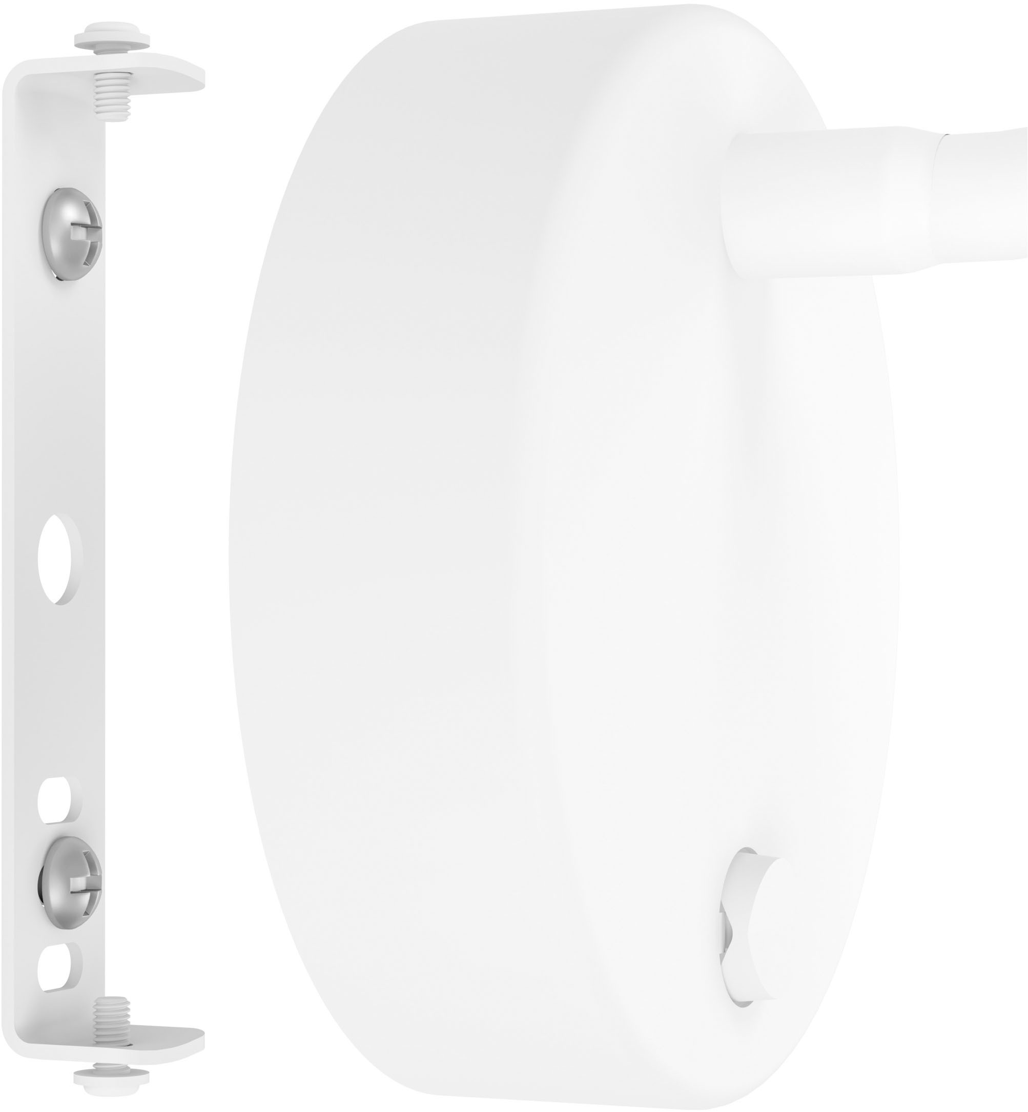 EGLO Wandleuchte »OLIVANDINO Wandlampe - Stahl - LED - 3,8W - IP20« LED-Modul 1 Stk. Warmweiß Wandstrahler, Wandspot, Wohnzimmer, Flur, Schlafzimmer, Ø11 x AL43 cm