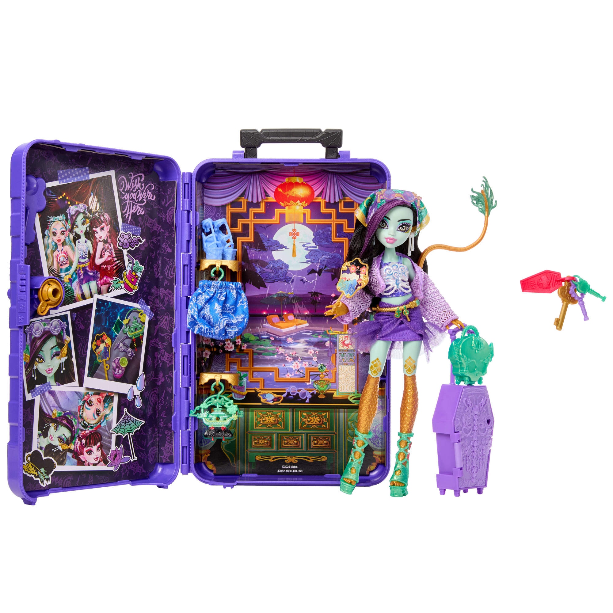 MonsterHigh™ Anziehpuppe »Monster High Verborgene Schätze Oase Jinafire«
