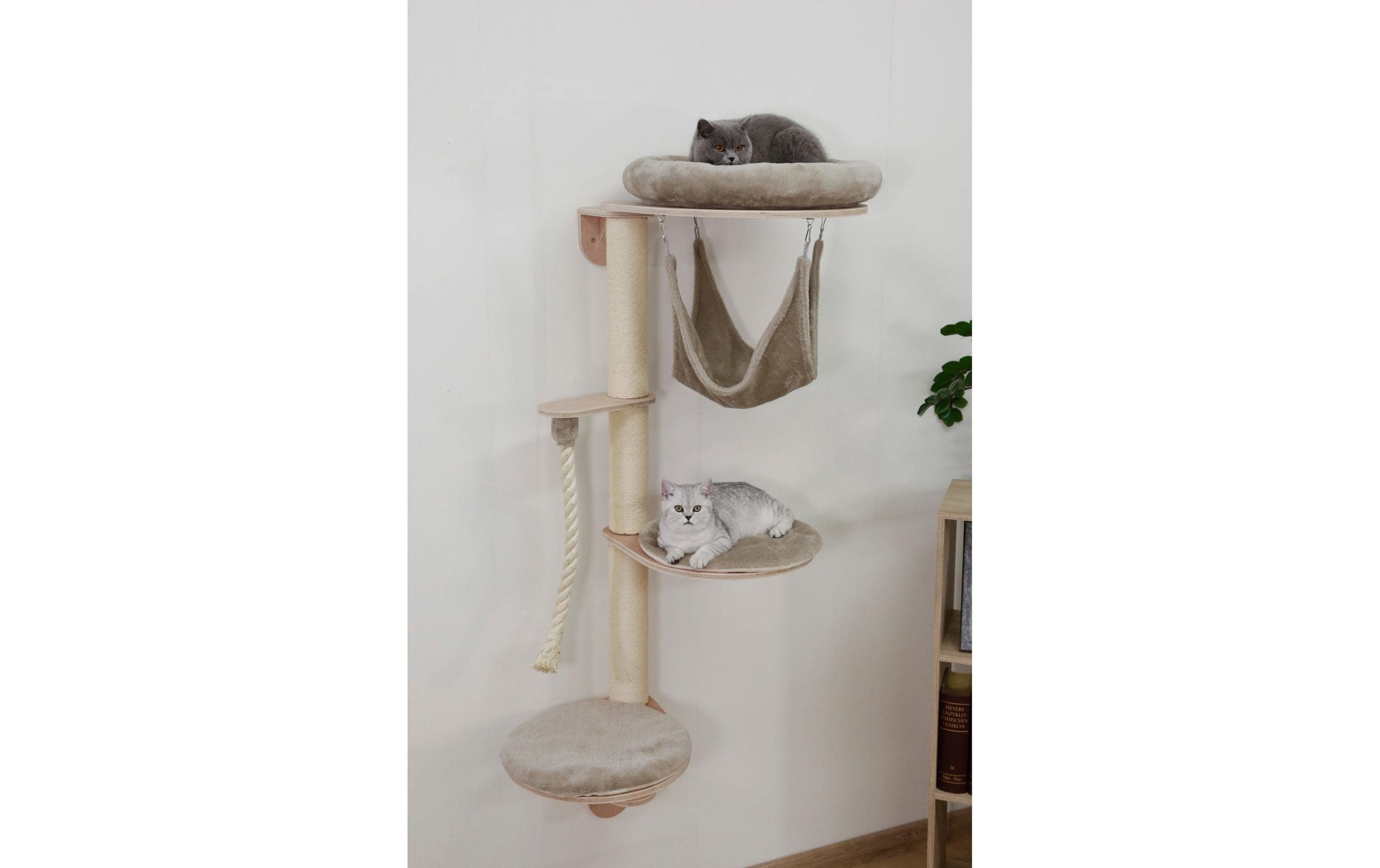 Kerbl Kratzbaum »Dolomit Grappa – 80 x 66 x 158 cm« 158 cm hoch
