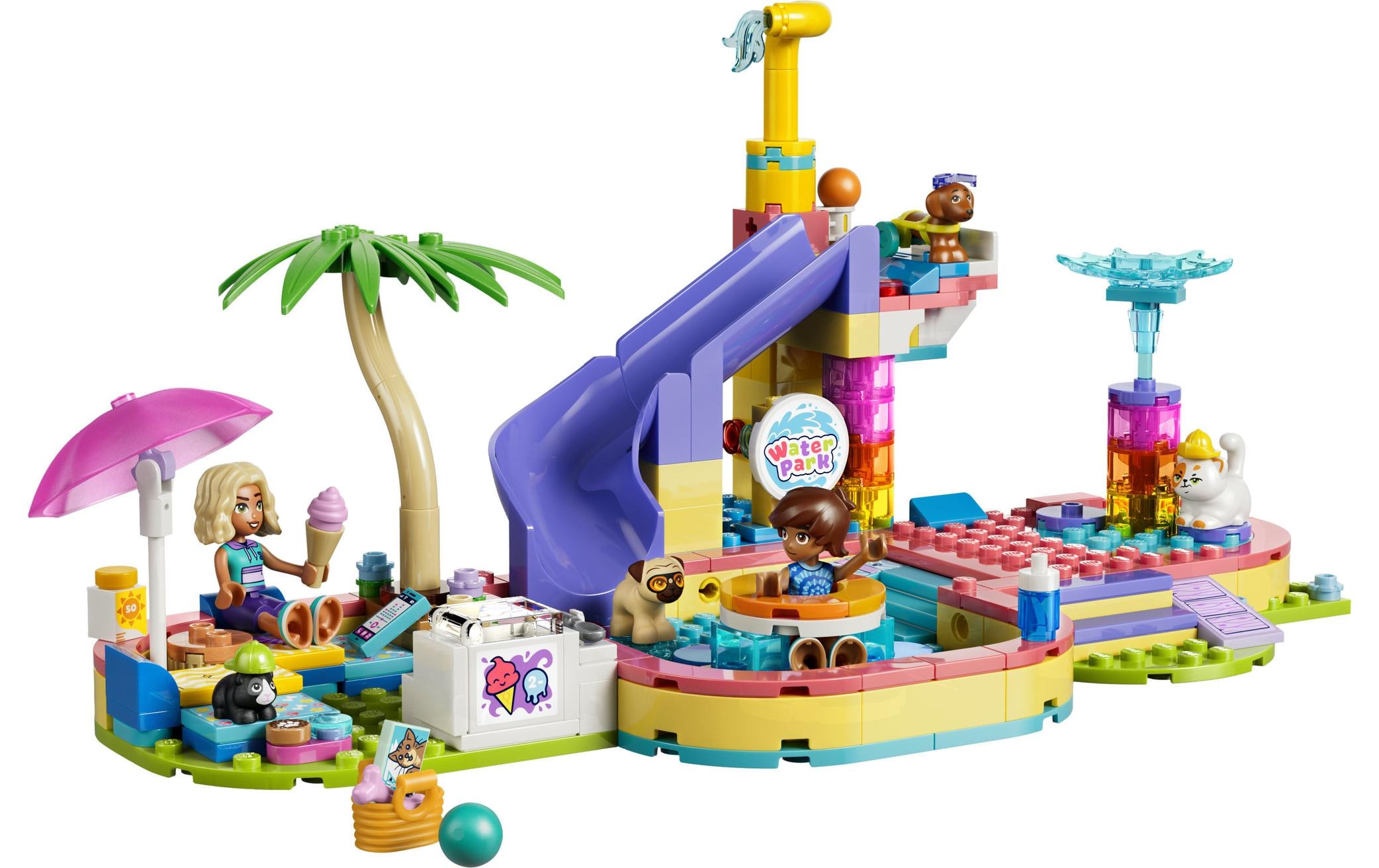 LEGO® Konstruktionsspielsteine »Lustiger Tag im Wasserpark (42676), LEGO Friends« Made in Europe
