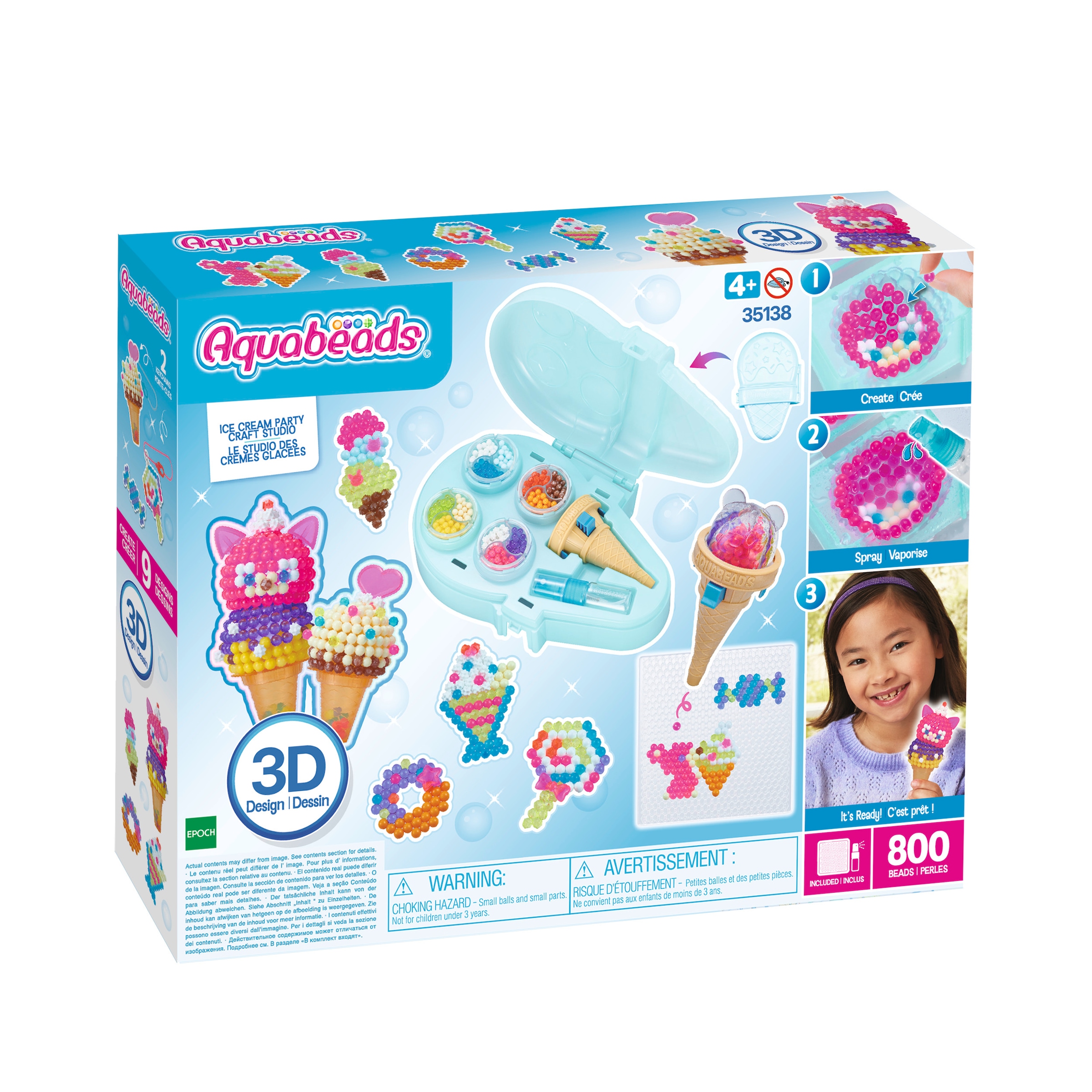 Aquabeads Kreativset »Eis Party Bastelset«