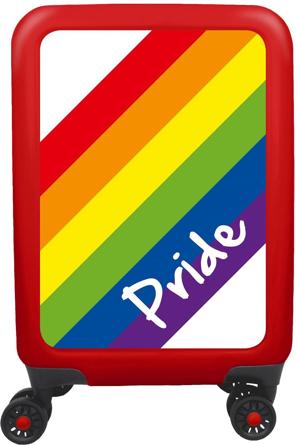 meinTrolley Hartschalen-Trolley »Pride, 55 cm«, 4 Rollen, mit 4 Doppelrollen, Made in... kaufen