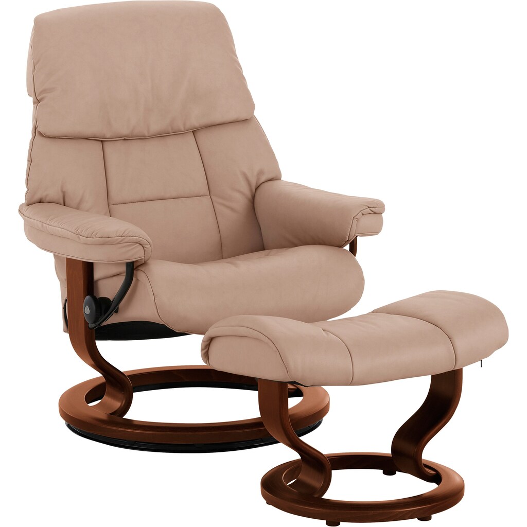 Stressless® Relaxsessel »Ruby«, (Set, Relaxsessel mit Hocker)