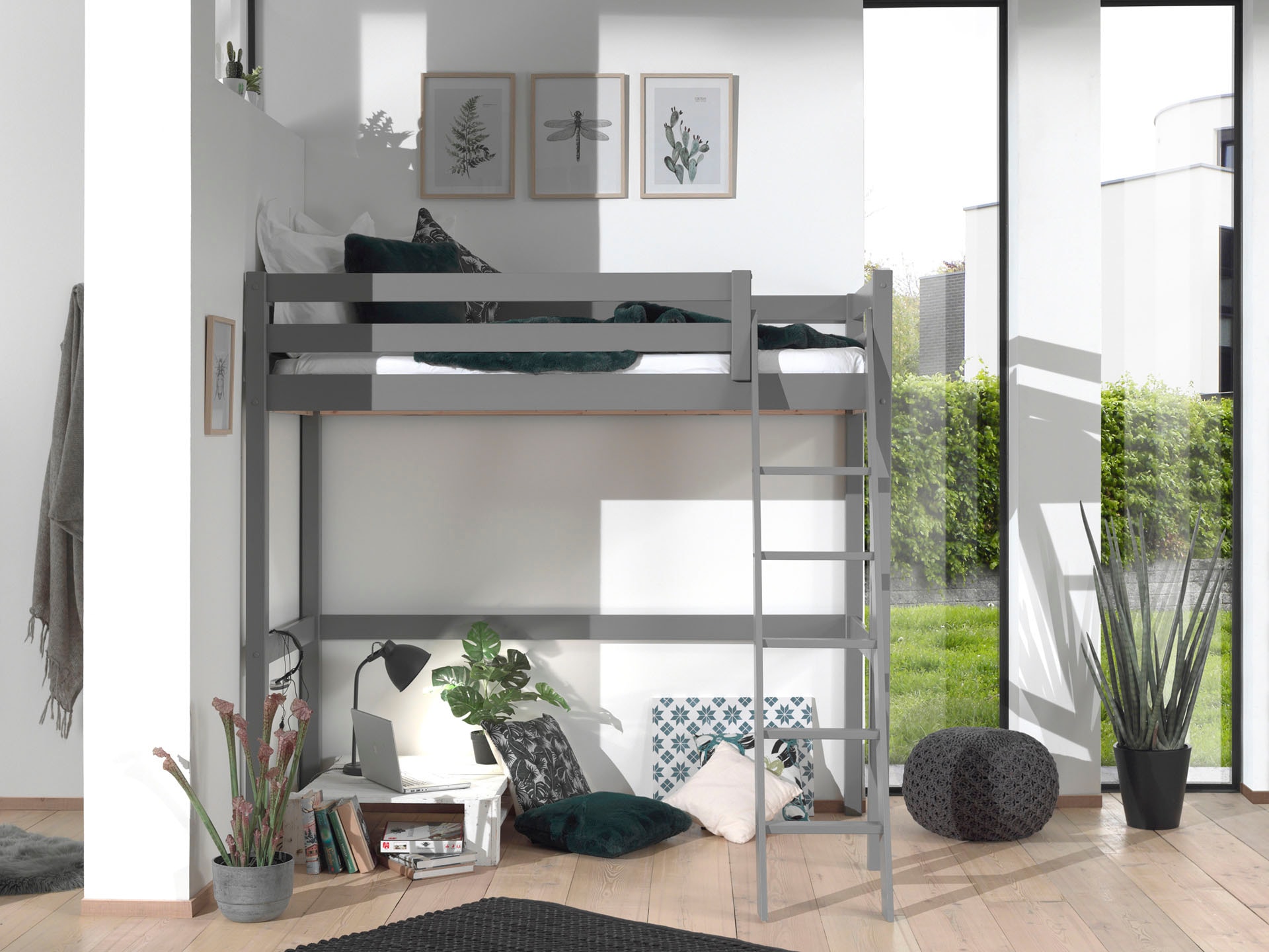Vipack Hochbett »Pino«, (Made in Europe)