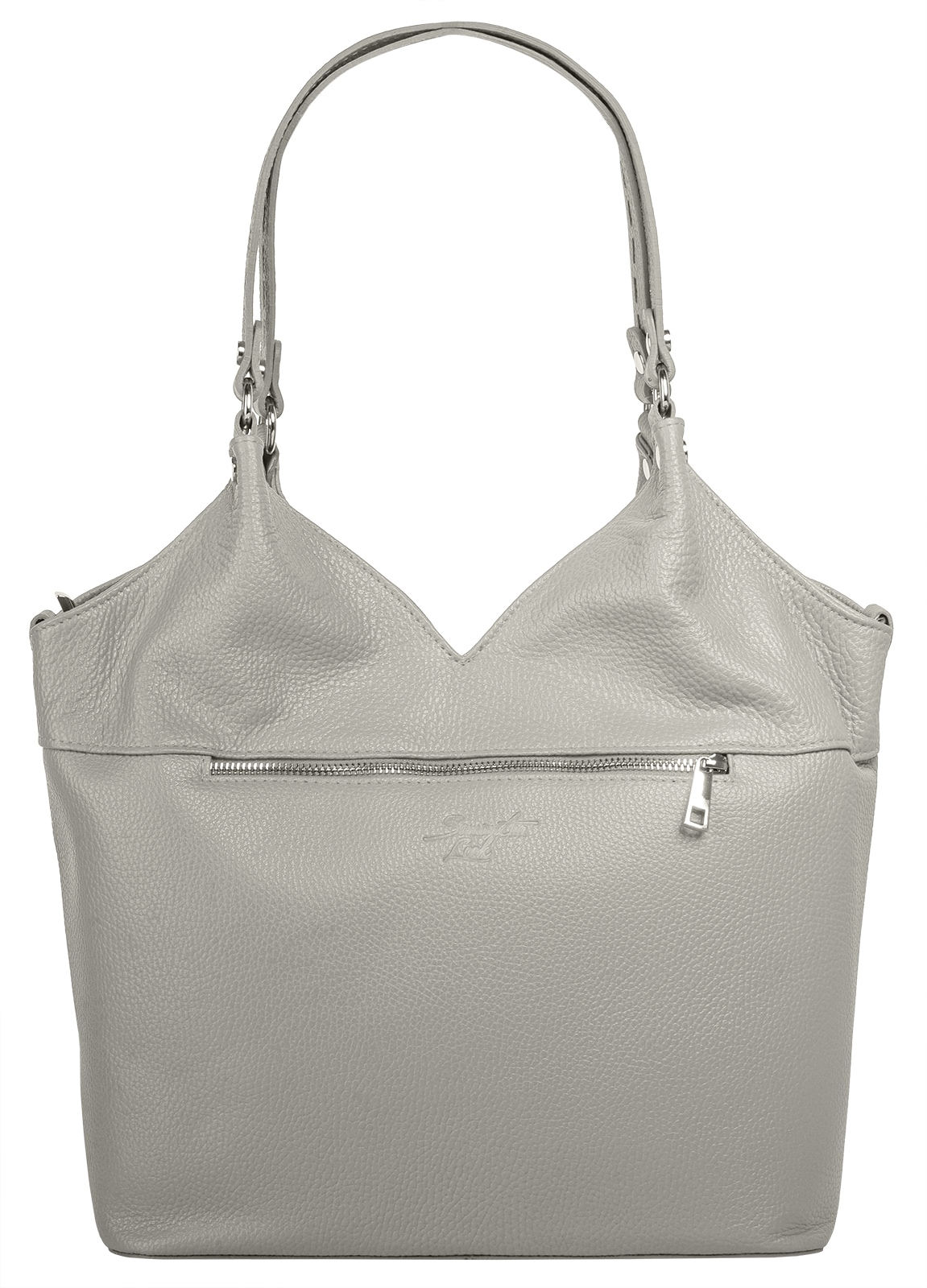 Samantha Look Shopper, echt Leder, Made in Italy