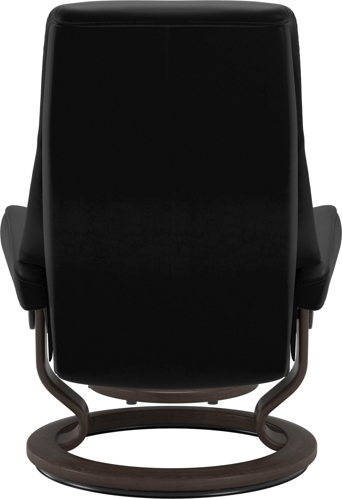 Stressless® Relaxsessel »View«, (Set, Relaxsessel mit Hocker), mit Classic Base, Größe S,Gestell Wenge