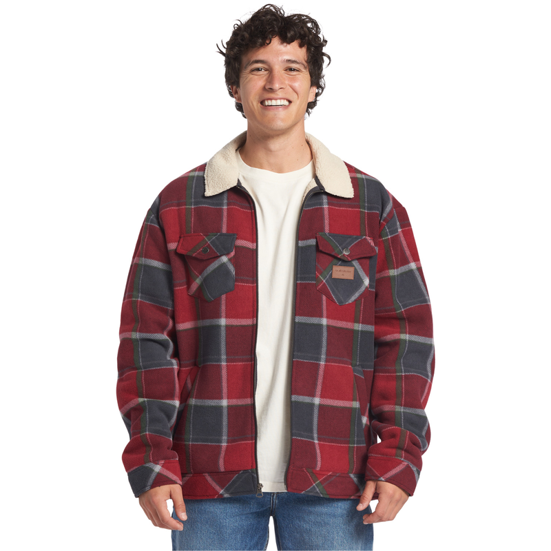 QUIKSILVER Arbeitsjacke »Tolala« Tibetan Red Tolala M M Umweltfreundliches Material: Stoff aus...