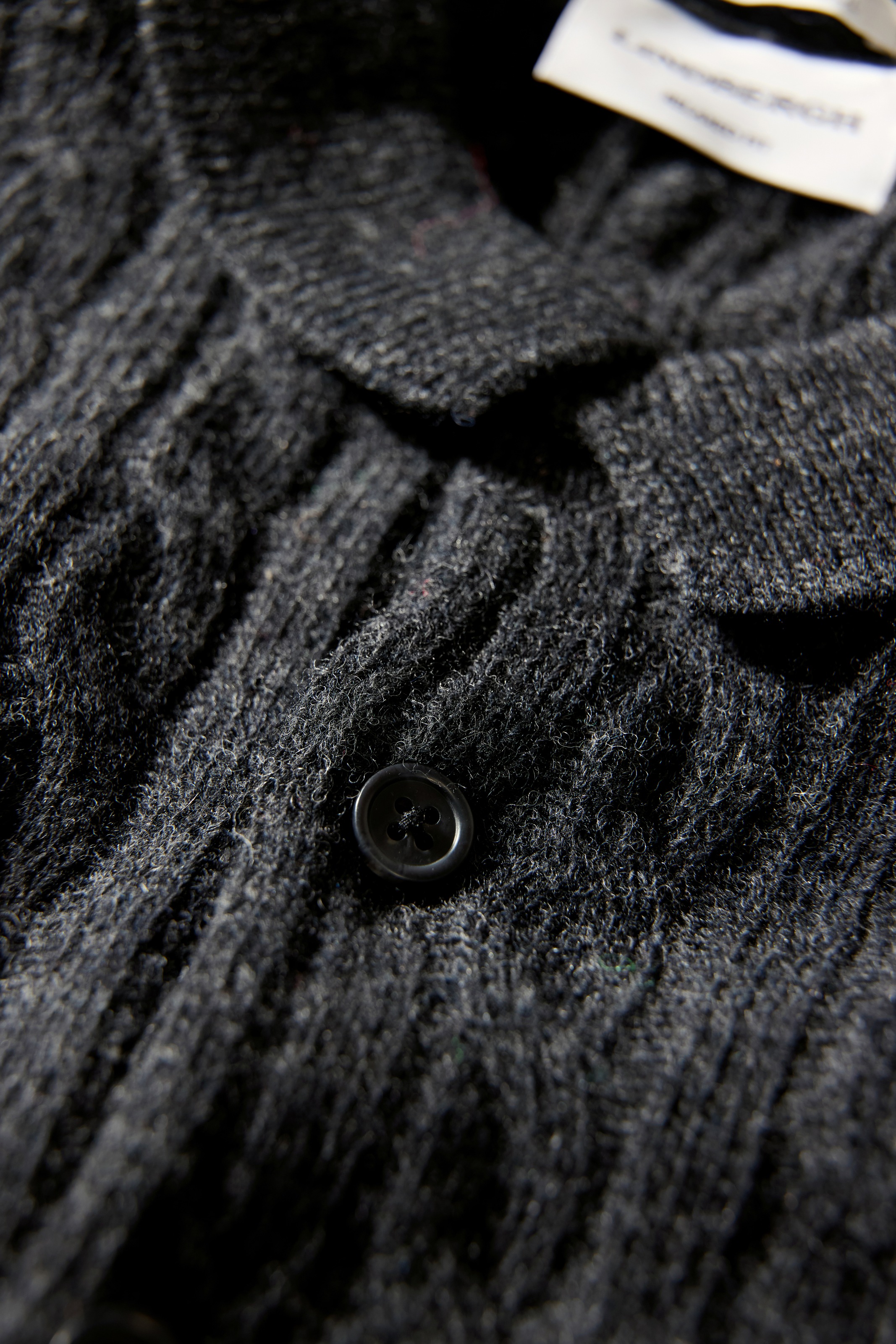 LINDBERGH Strickpullover mit Zopfmuster, Polo-Kragen und Wolle