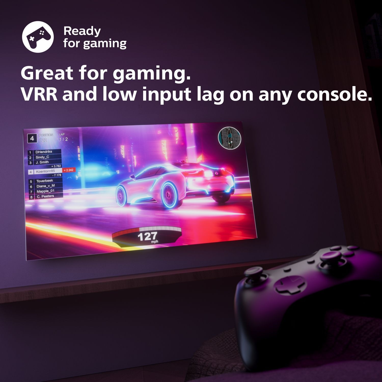 Philips LED-Fernseher »43PUS7608/12«, 108 cm/43 Zoll, 4K Ultra HD, Smart-TV