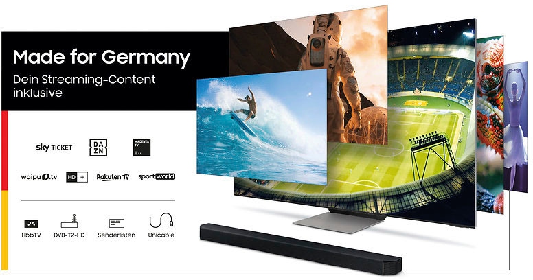Samsung LED-Fernseher »GU85AU7179U«, 214 cm/85 Prozessor Enhancer Smart-TV, 4K Ultra HD, Zoll, online 4K-Q-Symphony-Contrast bestellen HDR-Crystal