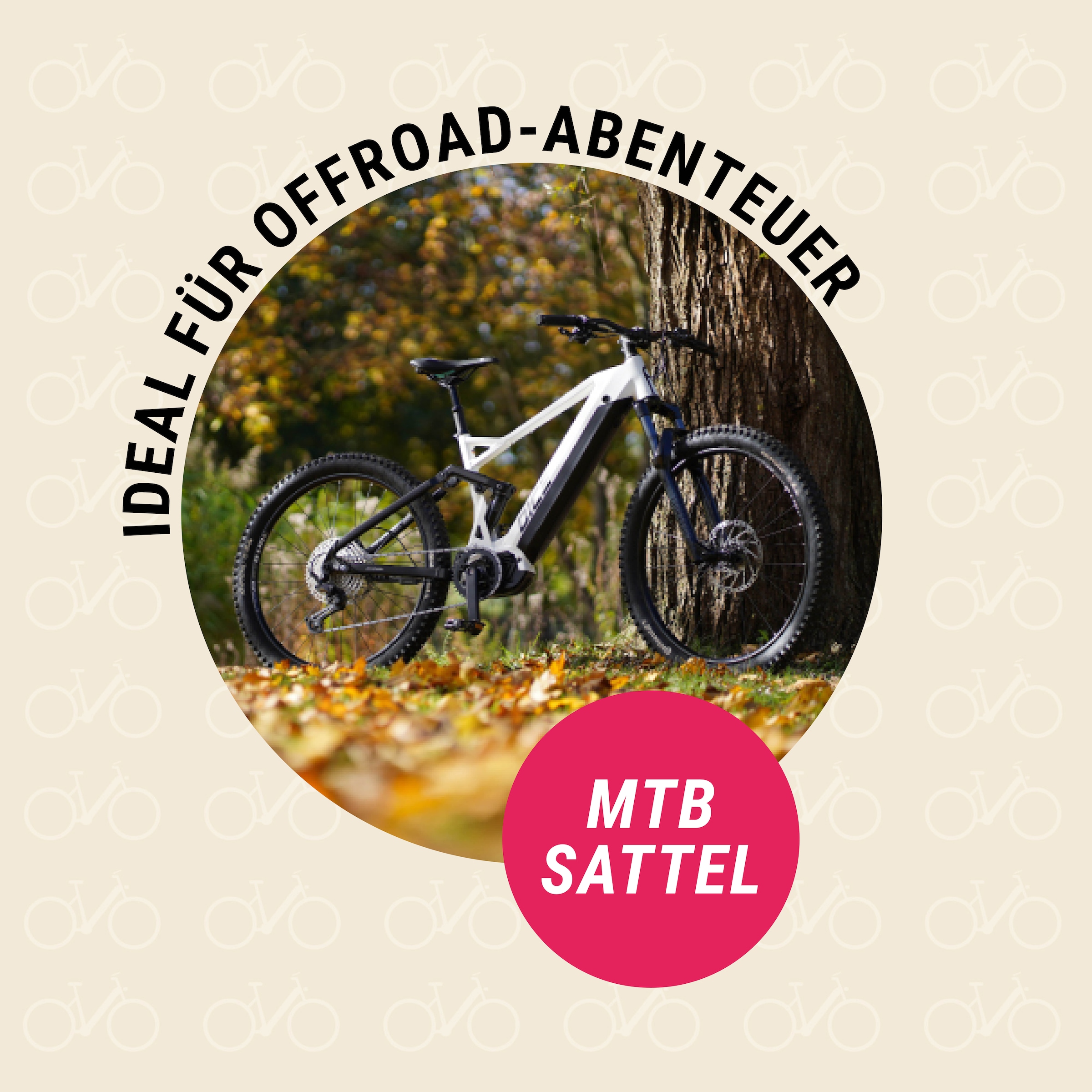Prophete Fahrradsattel »MTB Sattel«