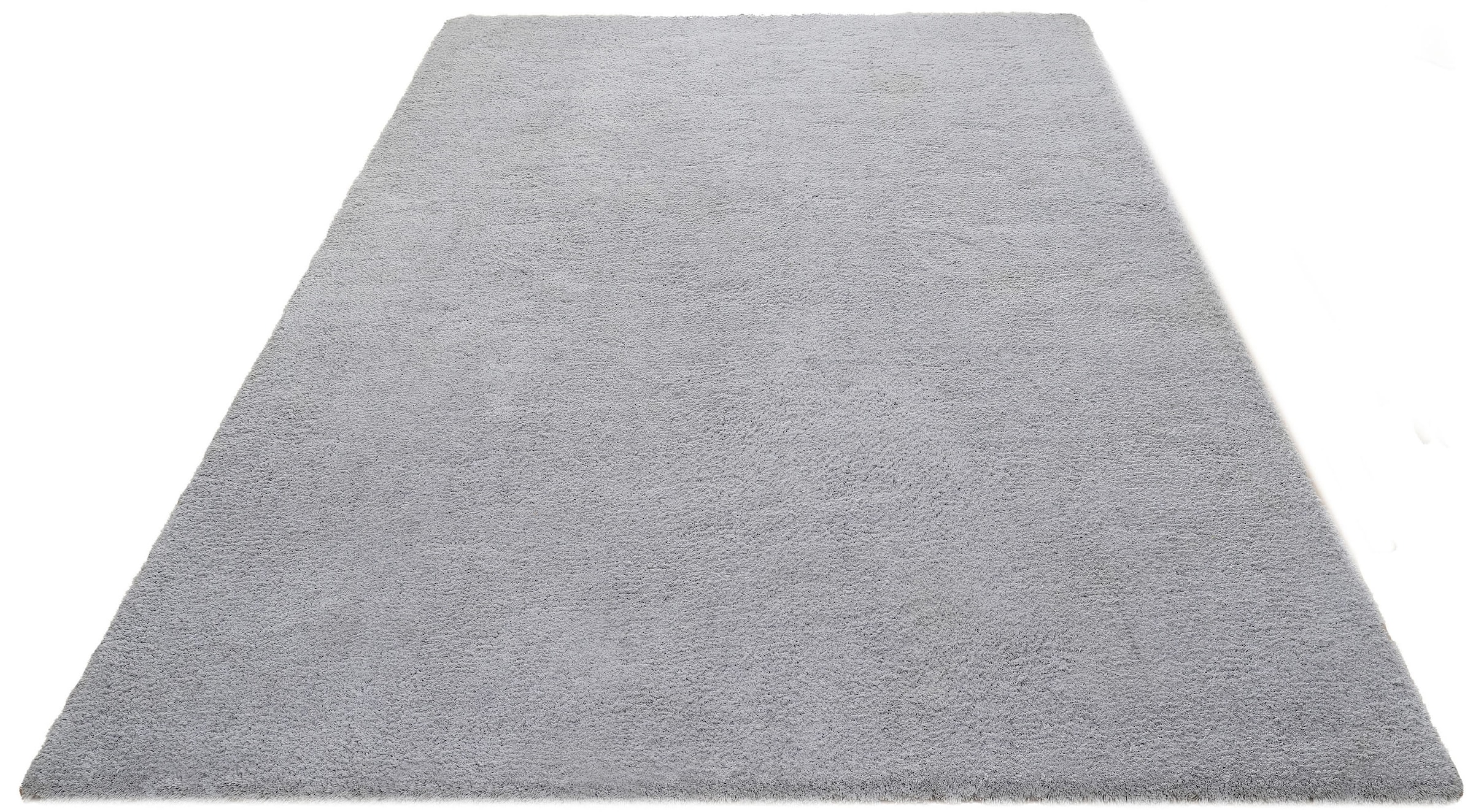 my home Hochflor-Teppich »Microfaser Teppich Magong, besonders weich, sehr feiner Flor«, rechteckig, 25 mm Höhe, uni, Wohnzimmer, Schlafzimmer, Kinderzimmer, auch rund und als Läufer