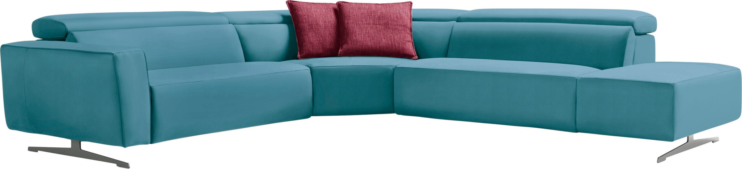 Egoitaliano Ecksofa »Stefanie-e, Designsofa der Extraklasse, bequem mit hoh günstig online kaufen