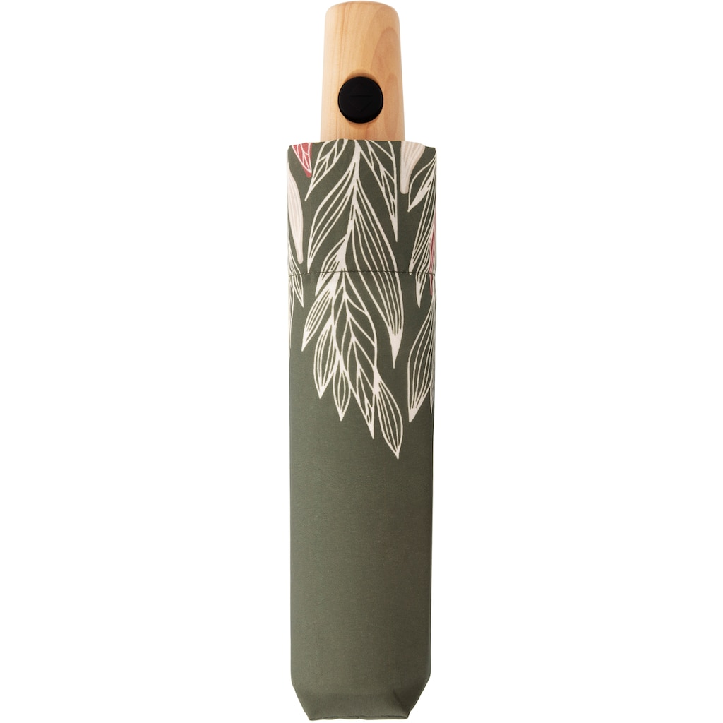doppler® Taschenregenschirm »nature Magic, intention olive«