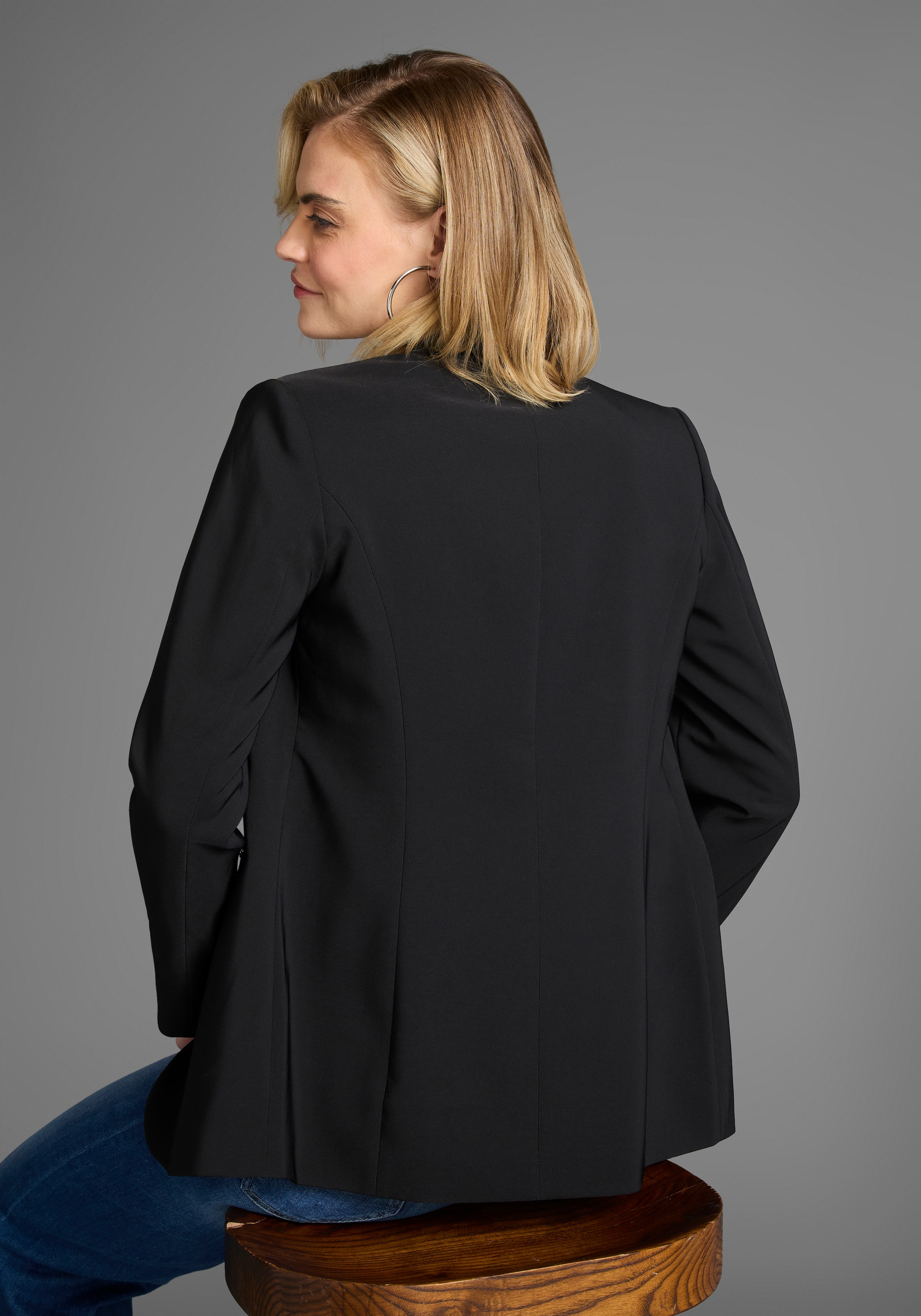 Laura Scott Longblazer, mit konstrastfarbigem Innenfutter