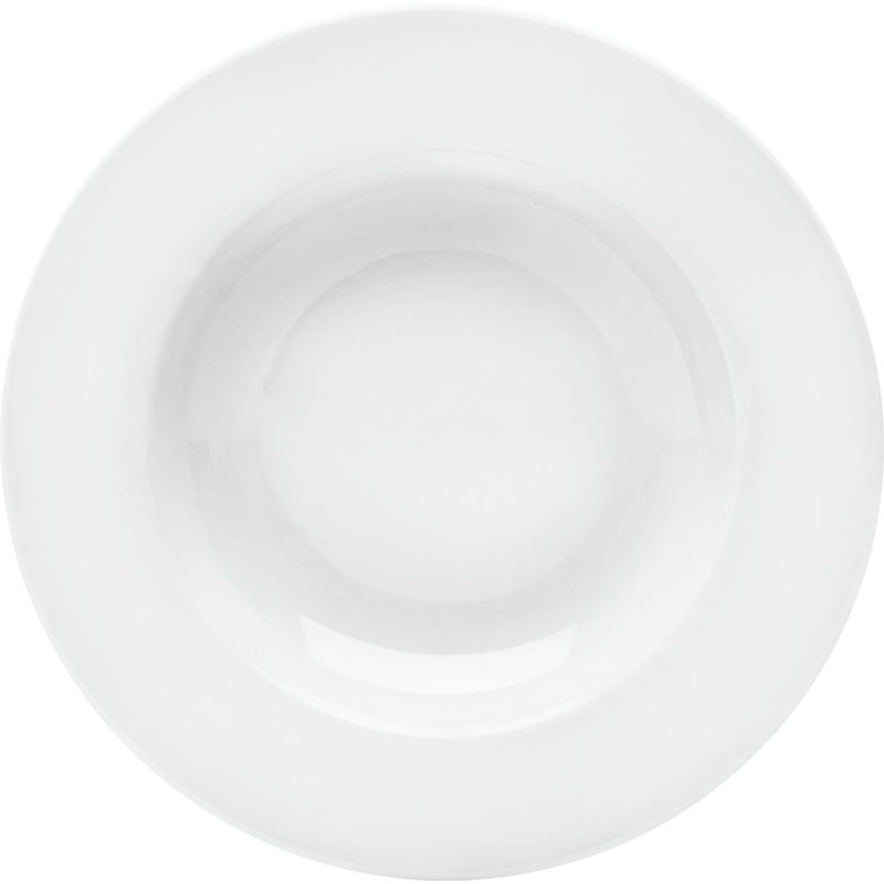 VAN WELL Suppenteller »Gourmet« spülmaschinenfest und mikrowellengeeignet, Porzellan, Ø 22, 5 cm weiß