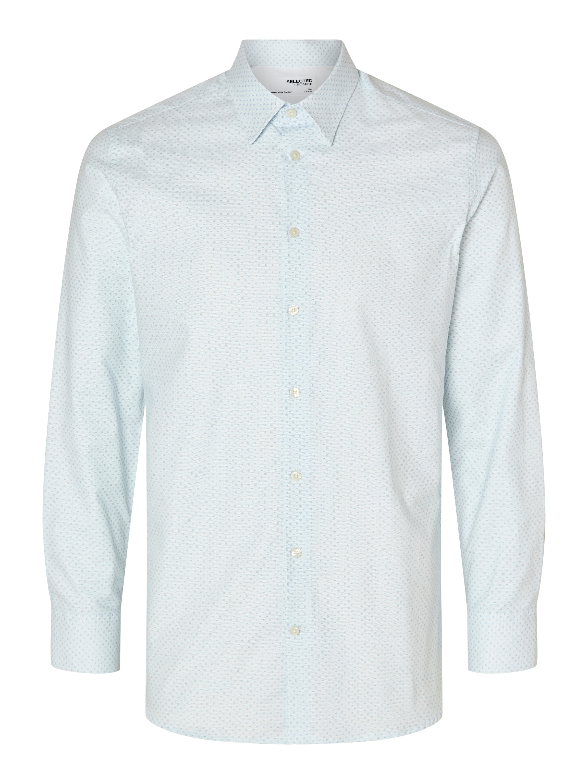 SELECTED Langarmhemd »SLHSLIMSOHO-DETAIL SHIRT LS NOOS«