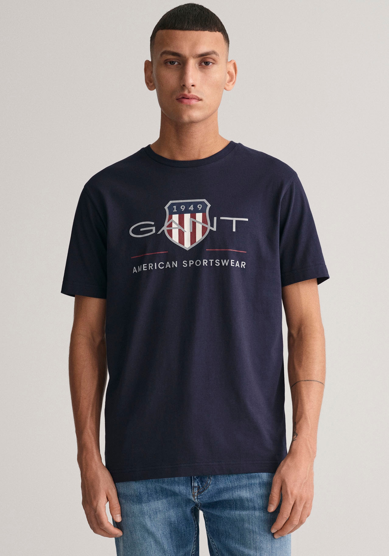 SHIELD bei auf mit online Logodruck ARCHIVE T-SHIRT«, Gant T-Shirt »REG SS der Brust