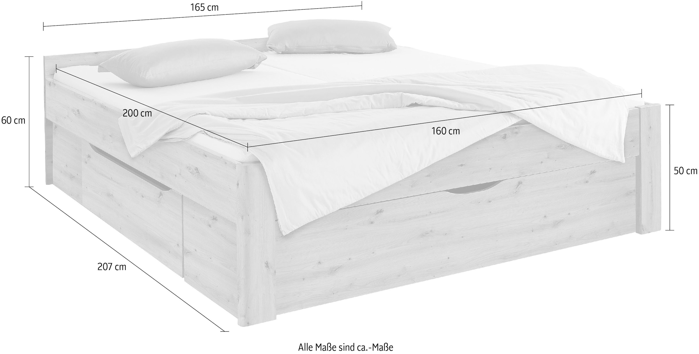 rauch Bett »Scala«, mit Schubkästen in 3 Varianten