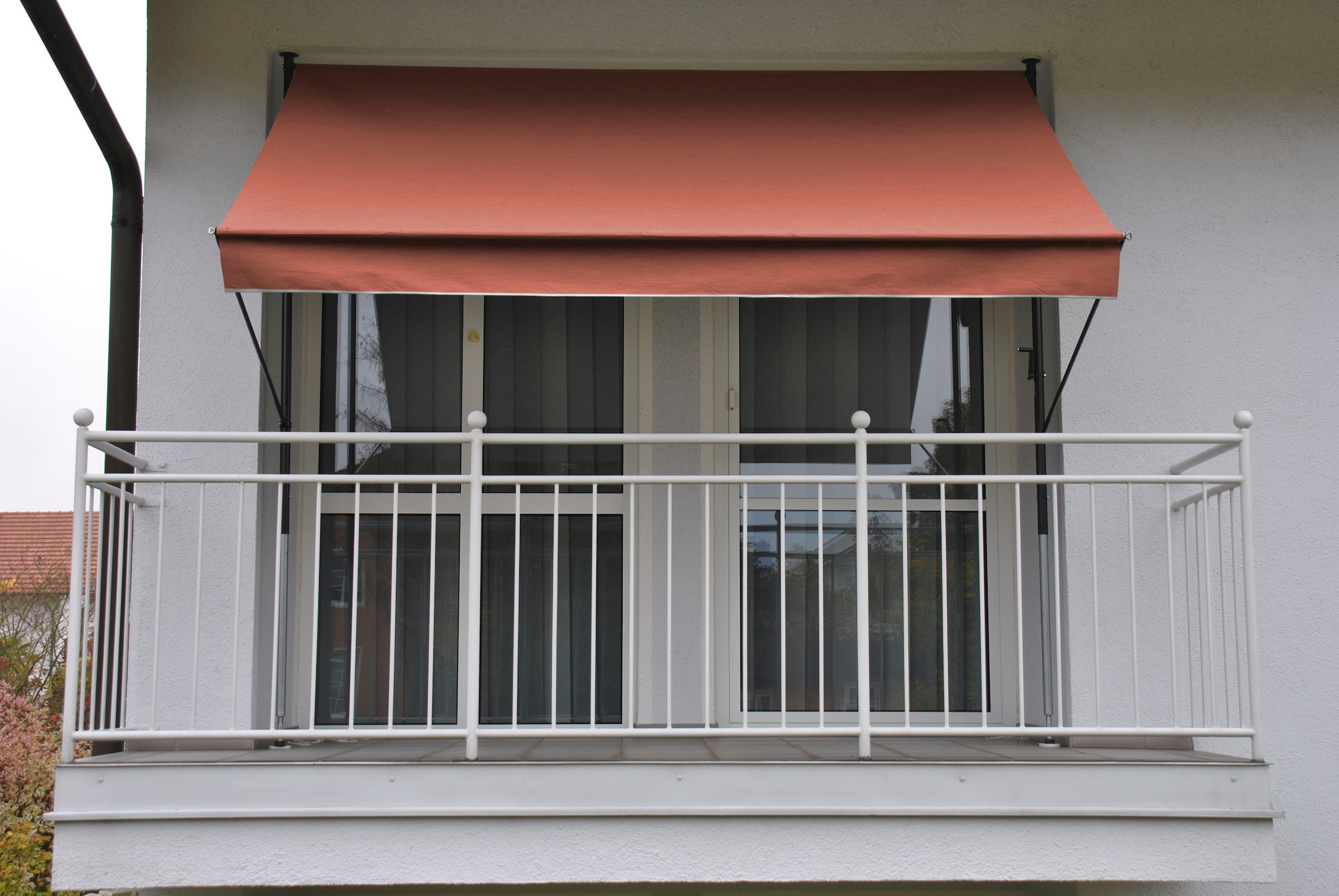 Angerer Freizeitmöbel Klemmmarkise »Style«, BxH: 350 x 225-275 cm, Ausfall 150 cm