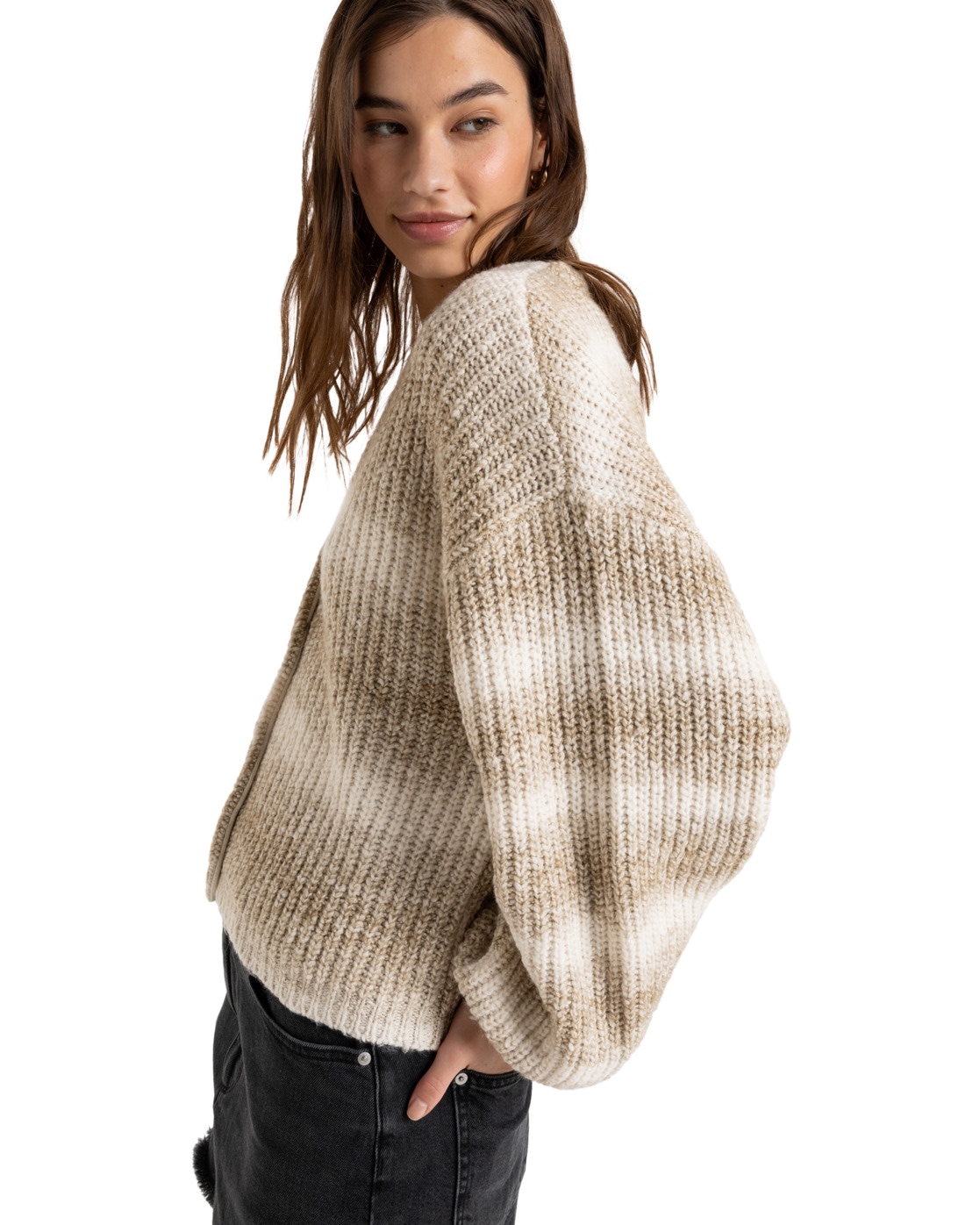 Roxy Cardigan »Marble Tiles«