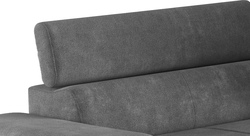 COTTA Wohnlandschaft »Emma U-Form«, mit Kopfteilverstellung, wahlweise mit Bettfunktion & Bettkasten