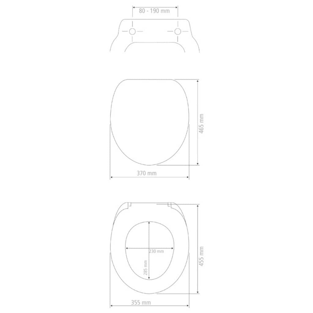 WENKO WC-Sitz »Exclusive Nr. 8«, (1 St.)