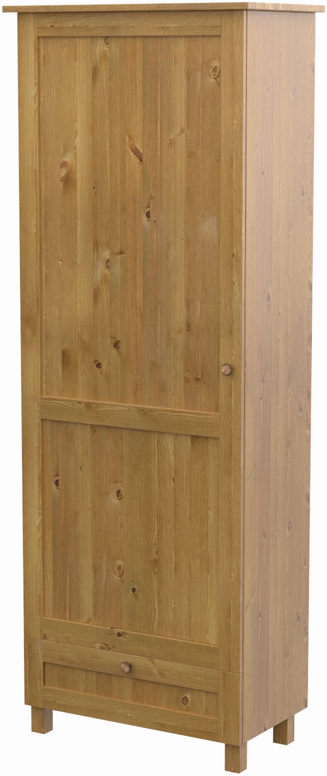 Home affaire Garderobenschrank »Juventus« 1 Stk. tlg. aus massiver Kiefer, günstig online kaufen