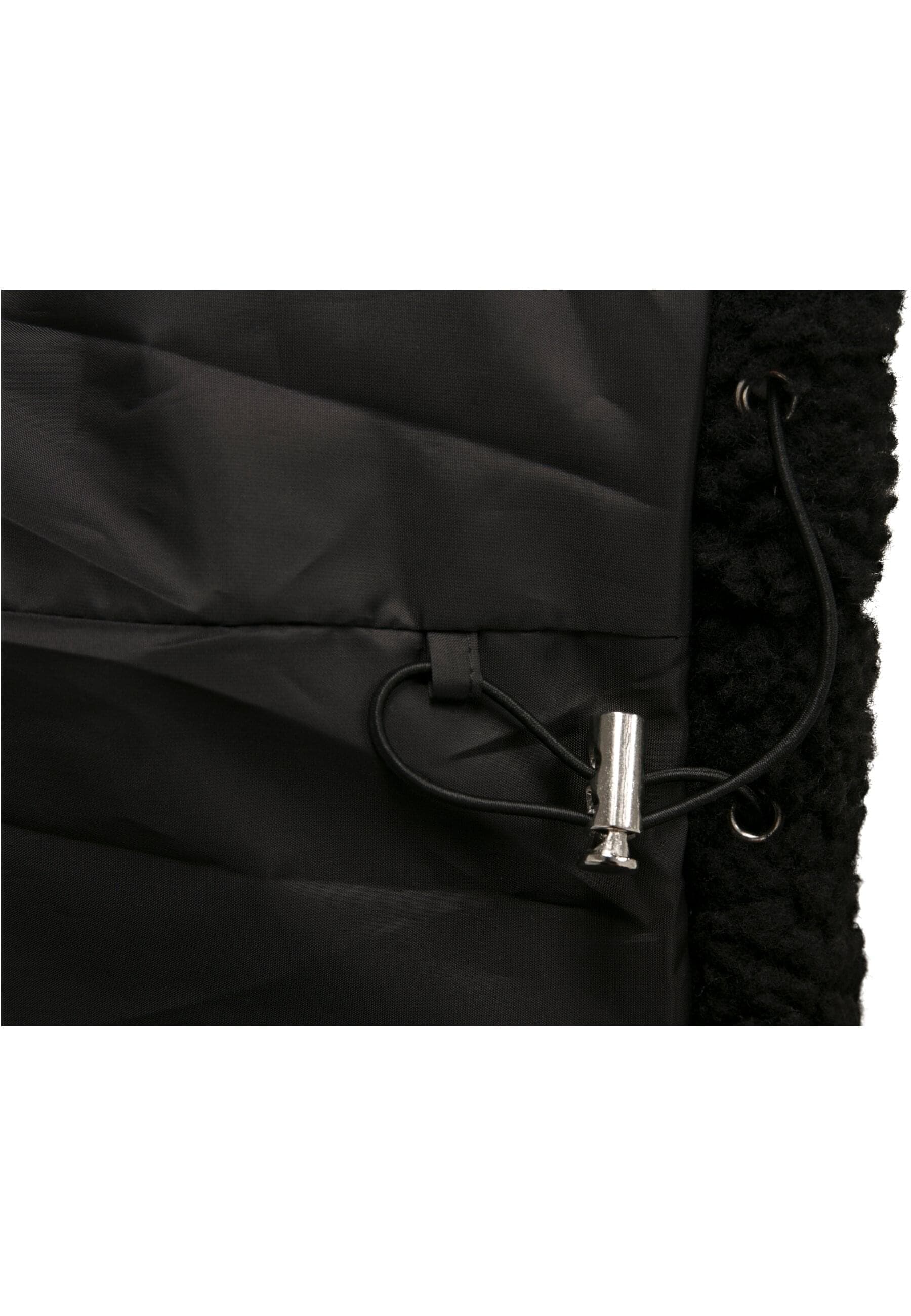 URBAN CLASSICS Winterjacke »Urban Classics Damen Ladies Boxy Sherpa Puffer Jacket« 1 Stk. tlg. ohne Kapuze