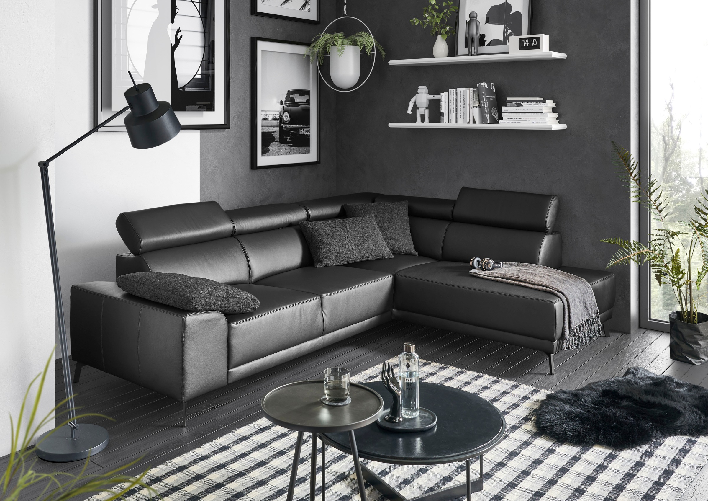 3C Candy Ecksofa »Greve modern und bequem, inkl. manueller Kopfteilverstell günstig online kaufen