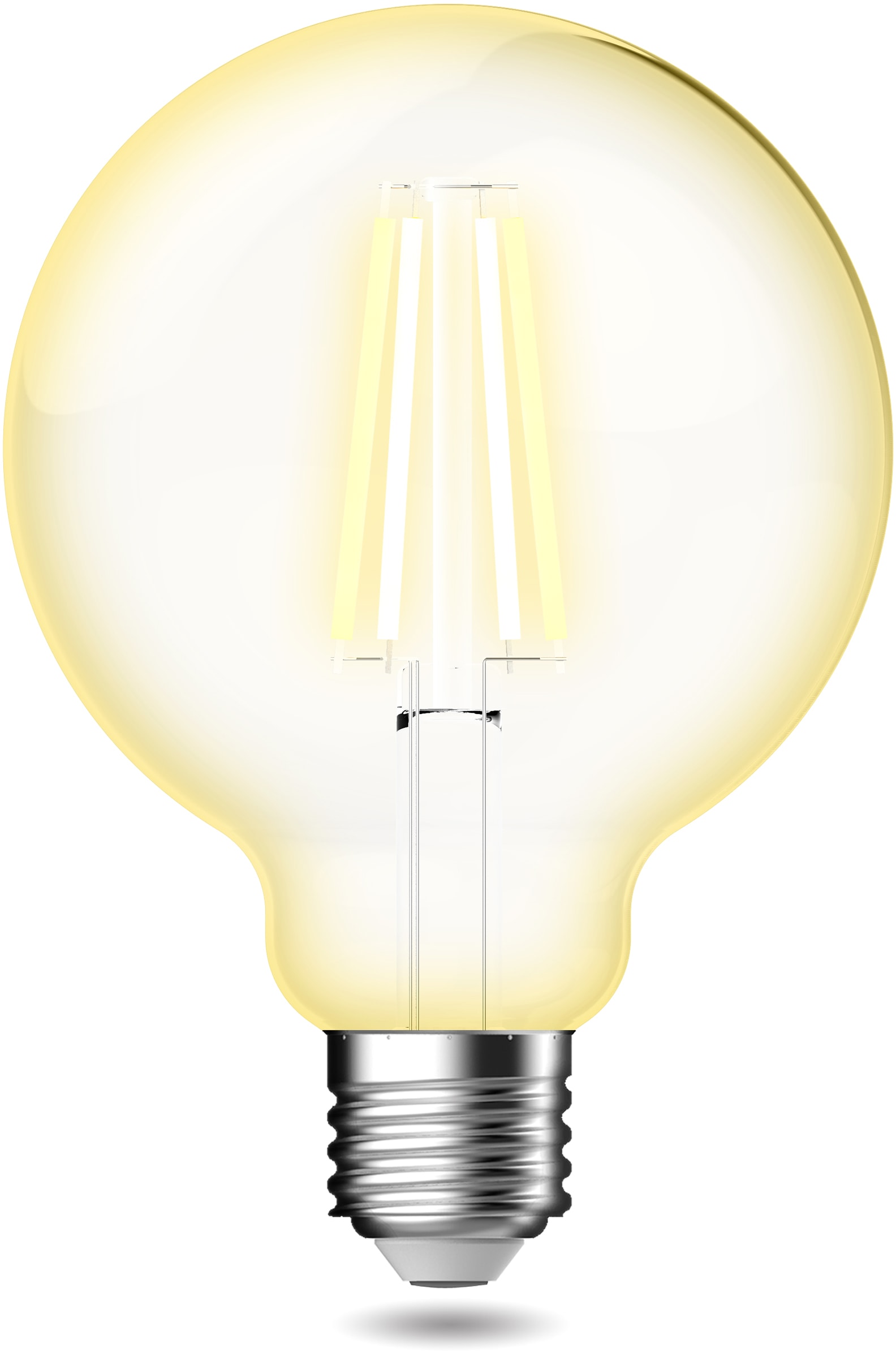 Nordlux LED-Leuchtmittel »Smartlight«, E27, 3 St., Farbwechsler, Smart Home Steuerbar, Lichtstärke, Lichtfarbe, mit Wifi oder Bluetooth