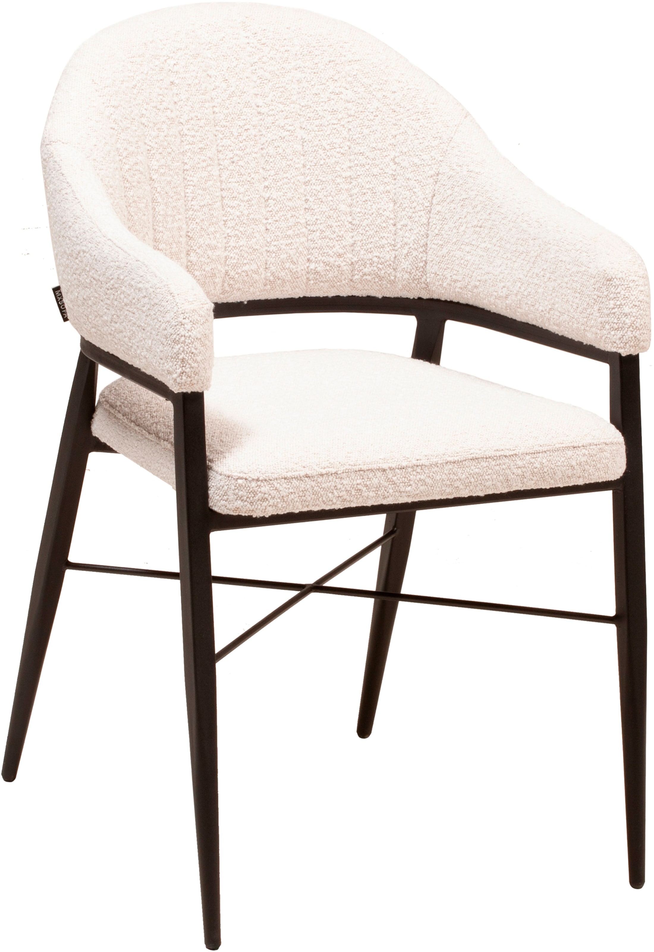 OMG Design Armlehnstuhl »Roma«, (Set), 1 St., Stoff, bequemer Esszimmerstuh günstig online kaufen
