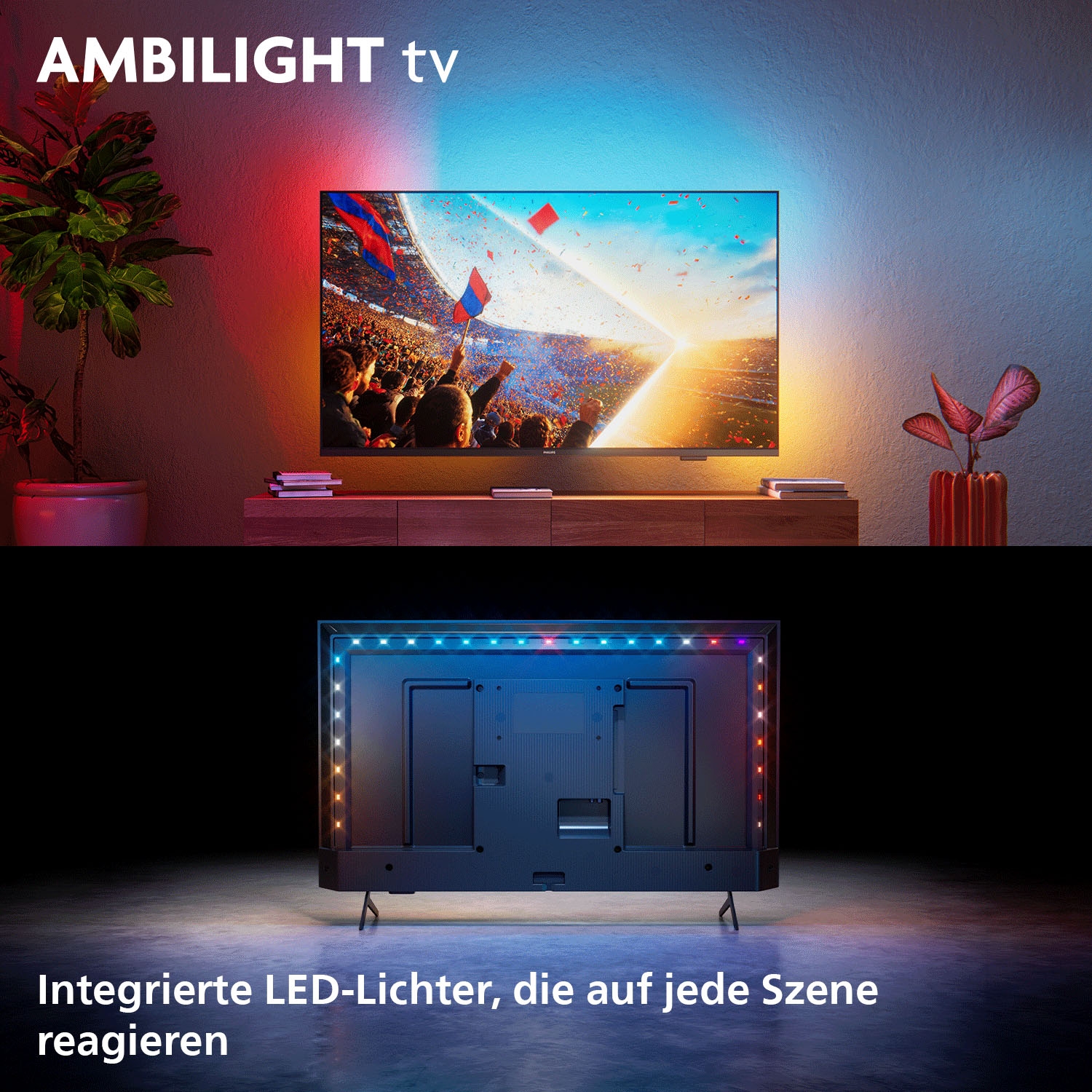 Philips LED-Fernseher »65PUS8001/12« 164 cm/65 ″ Smart-TV