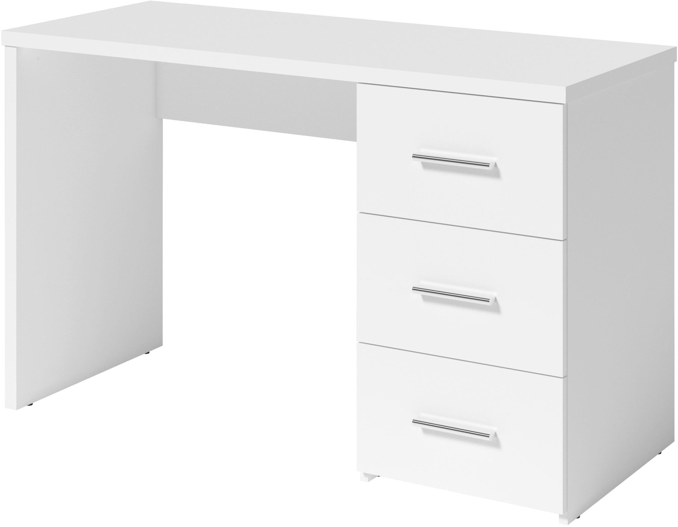INOSIGN Schreibtisch »Zion«, Computertisch mit 3 Schubladen, Breite 120 x 50 cm