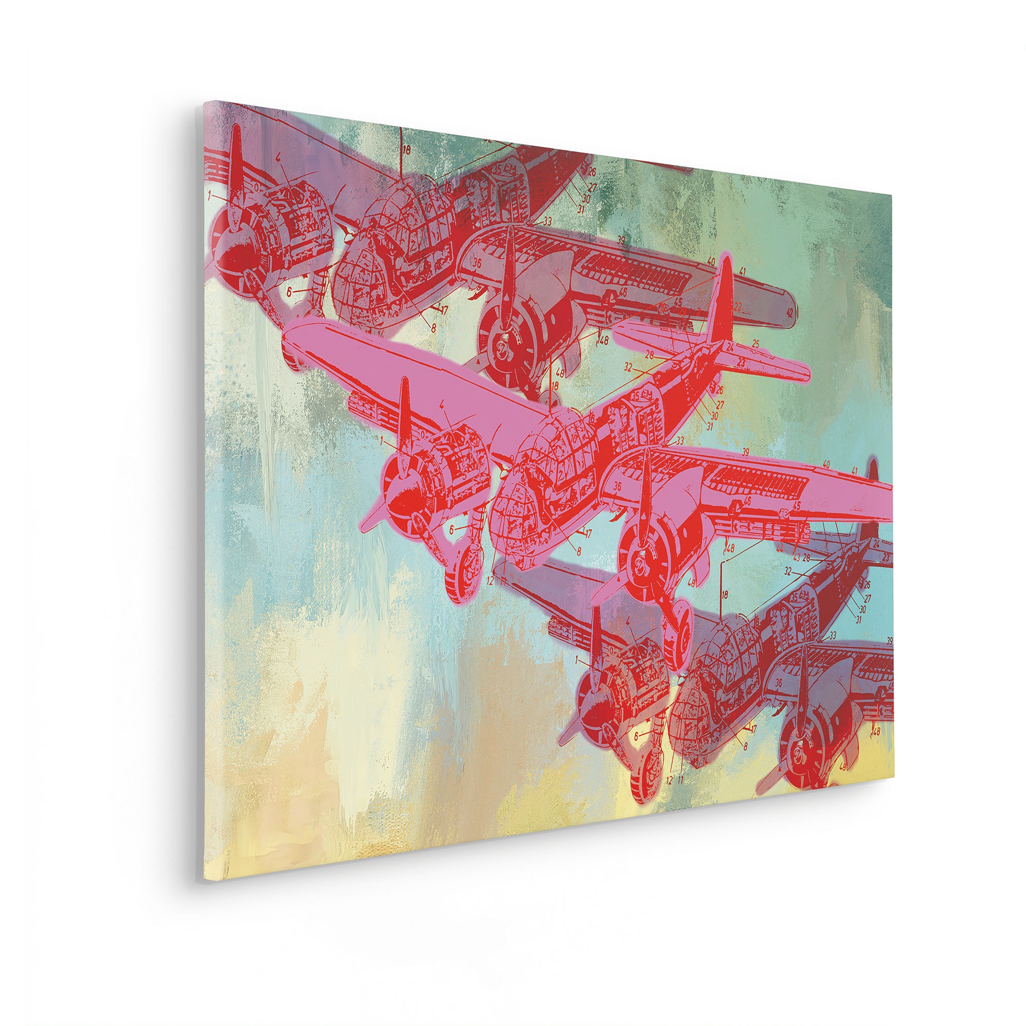 Komar Leinwandbild »Save Lives - Größe 60 x 90 cm«, Natur, (1 St.), Keilrahmenbild mi Echtholzrahmen